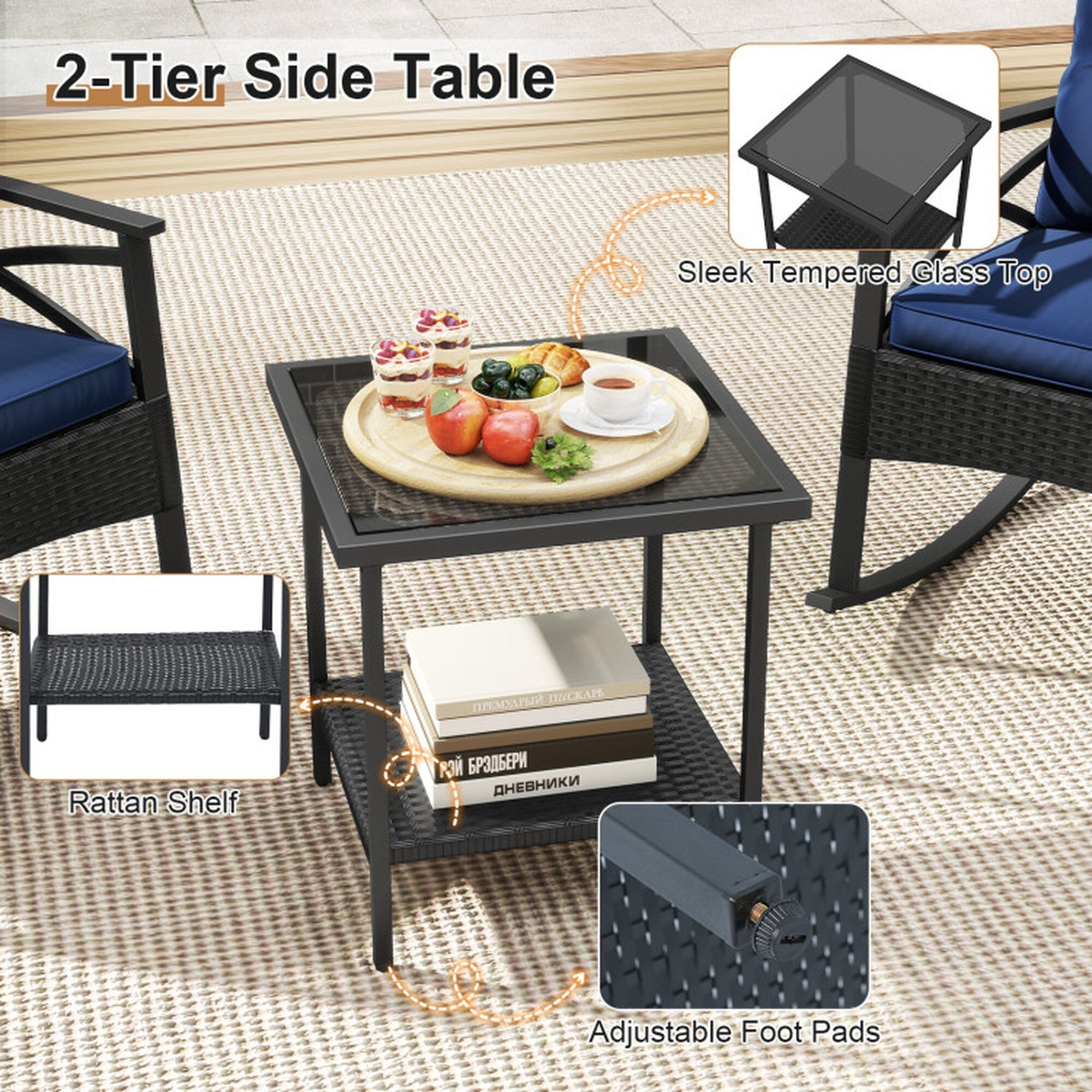 Boyel Living BL-HYA5505NY Patio-Conversation-Sets - View #7