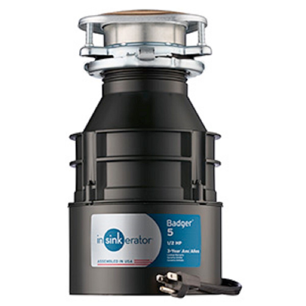 InSinkErator 720106 Continuous feed 1/2-HP Septic Safe Corded Garbage Disposal
