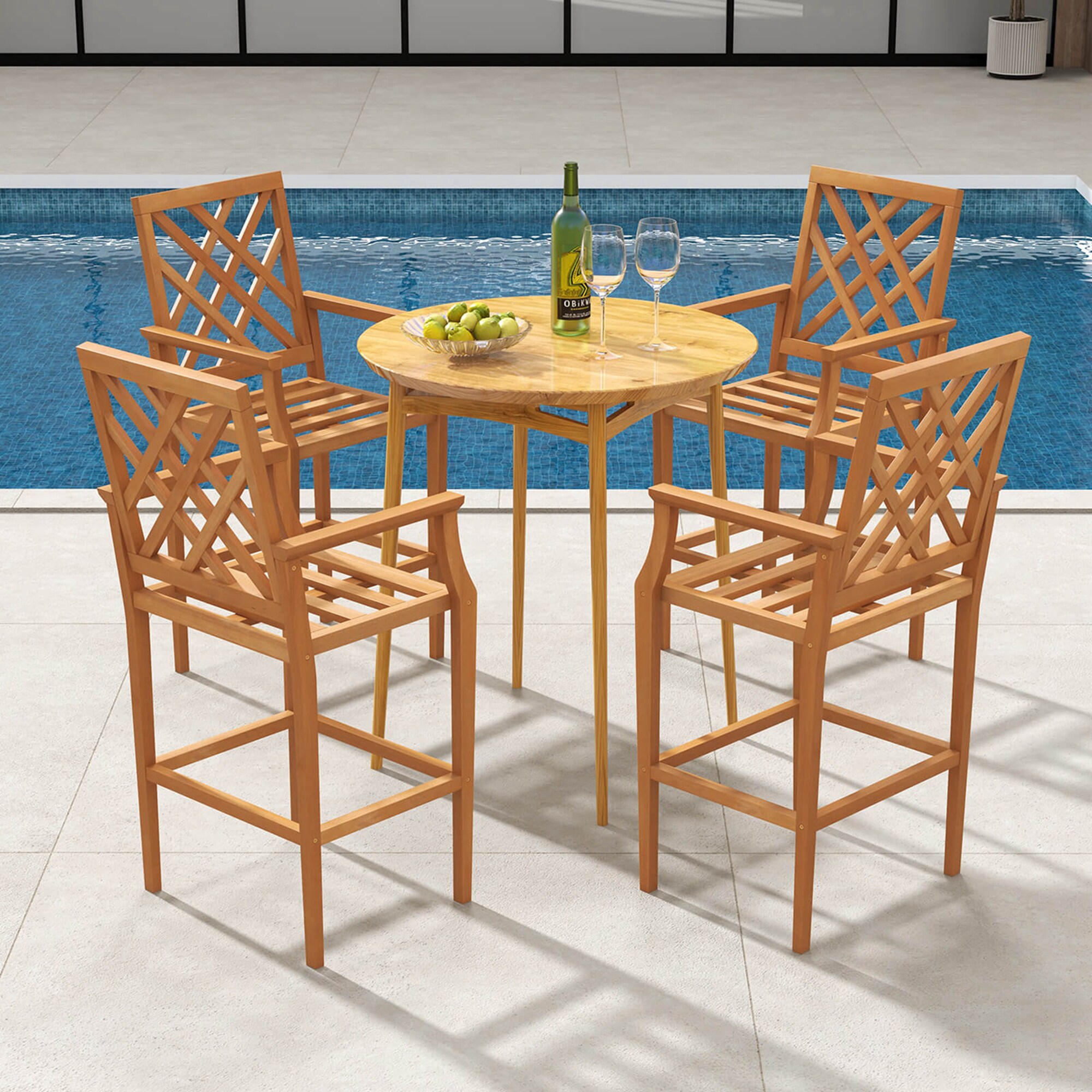 Costway HCST04282 stools - View #6