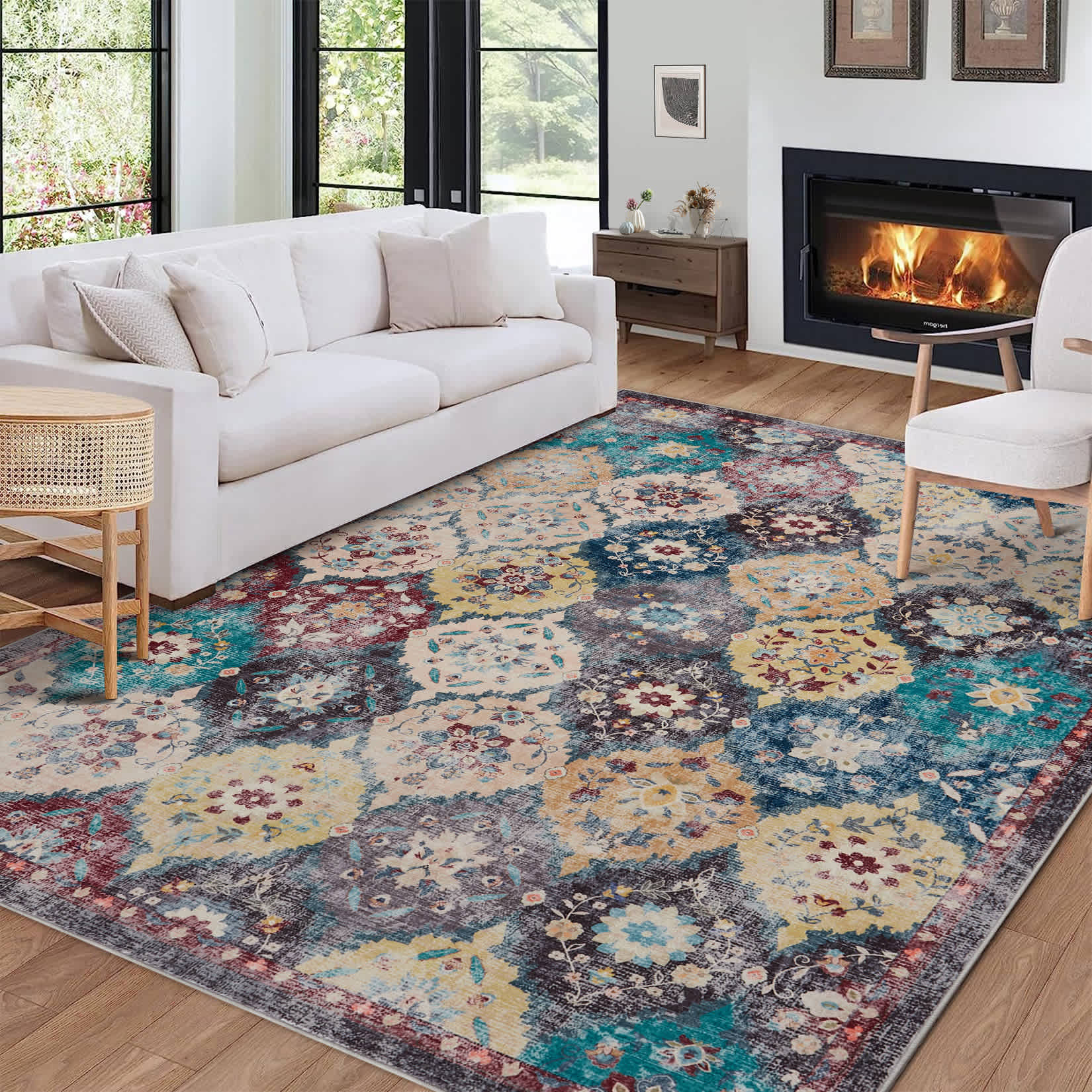 WhizMax PHO-3485PKFG-RB rugs - View #5