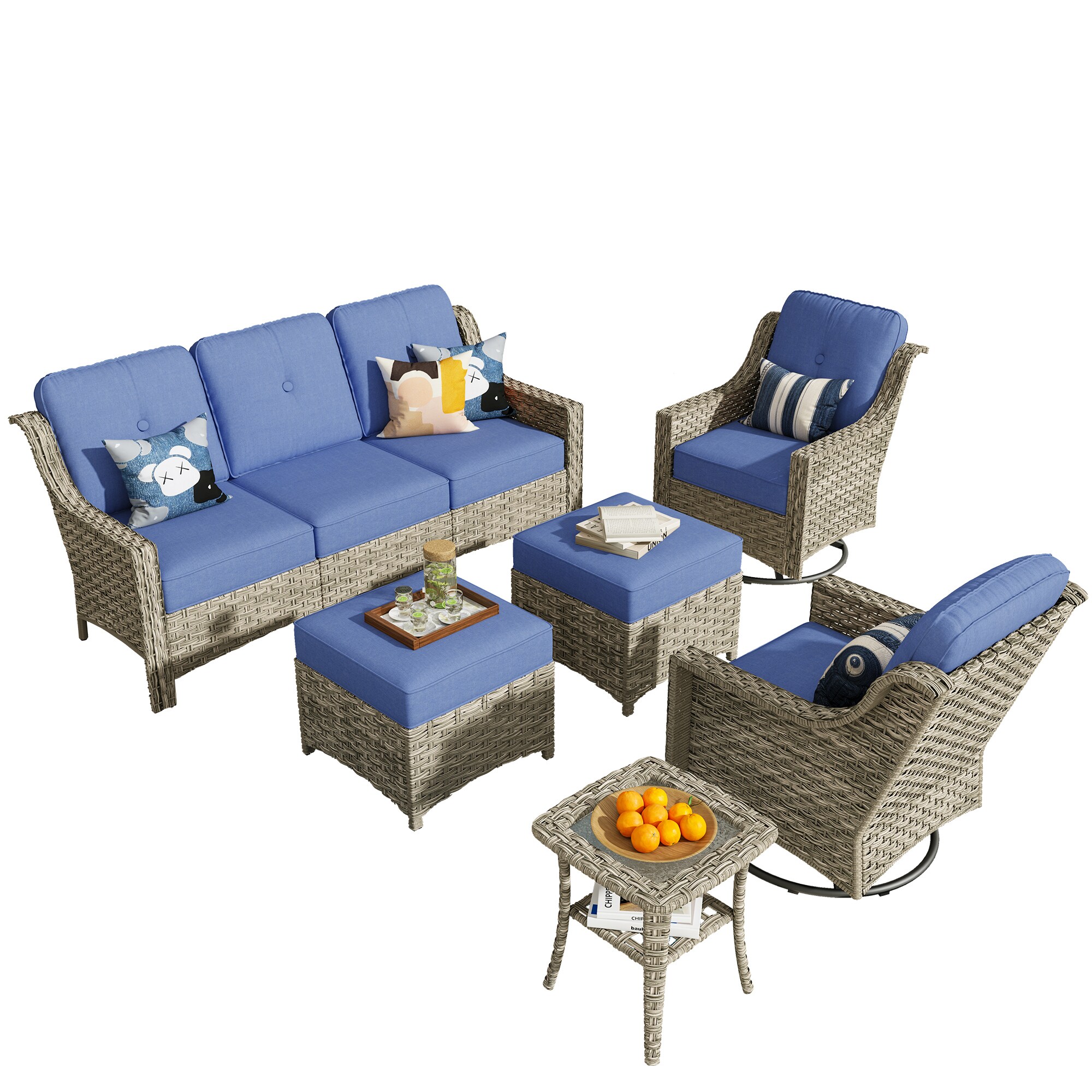 Ovios PD506Y Patio-Conversation-Sets - View #7