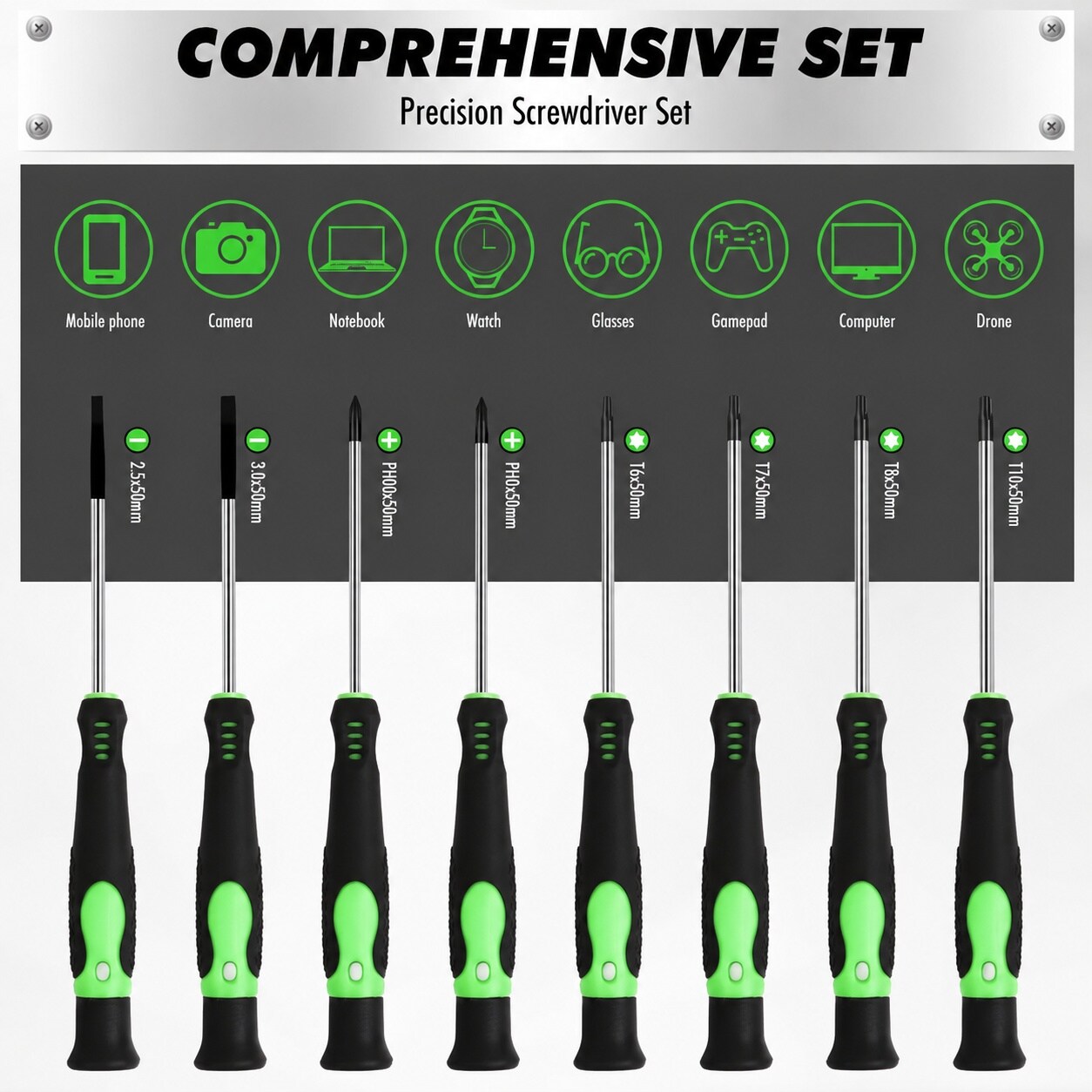 Phyfalip LPF0804P134 Screwdrivers-Individual - View #4