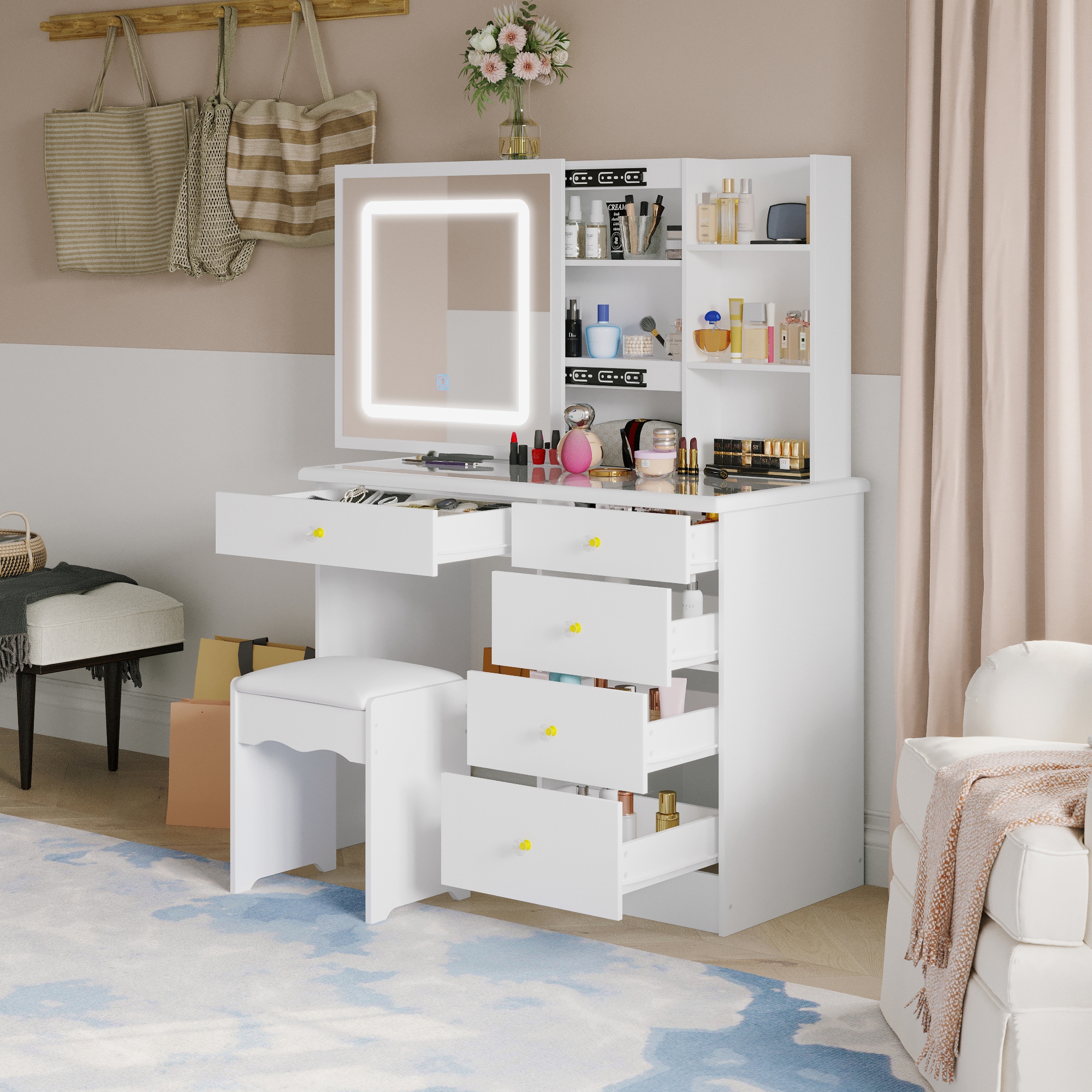 FUFU&GAGA LJY-KF390029-01 Bedroom-Vanities - View #4