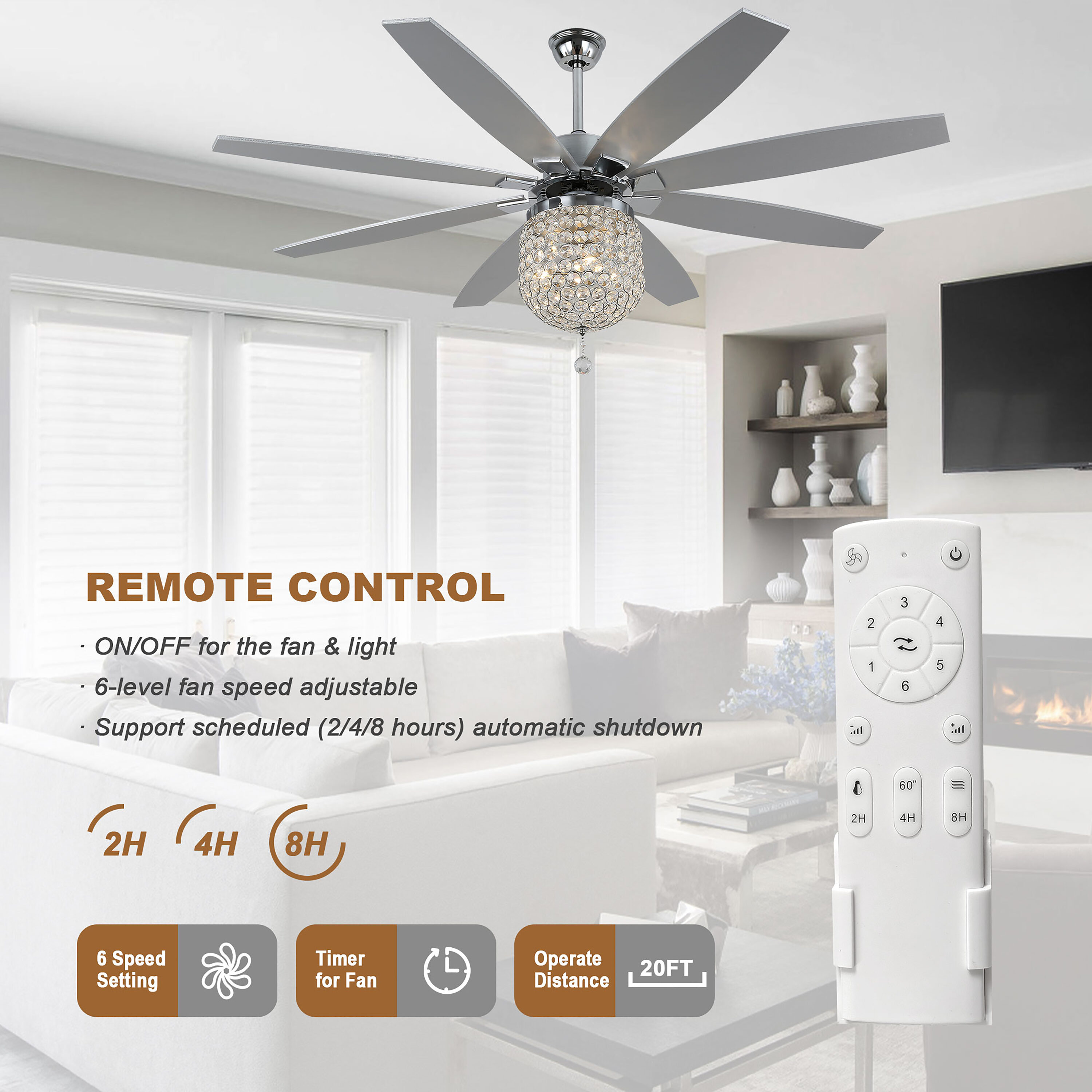 Cusp Barn CS6504 Ceiling-Fans - View #7