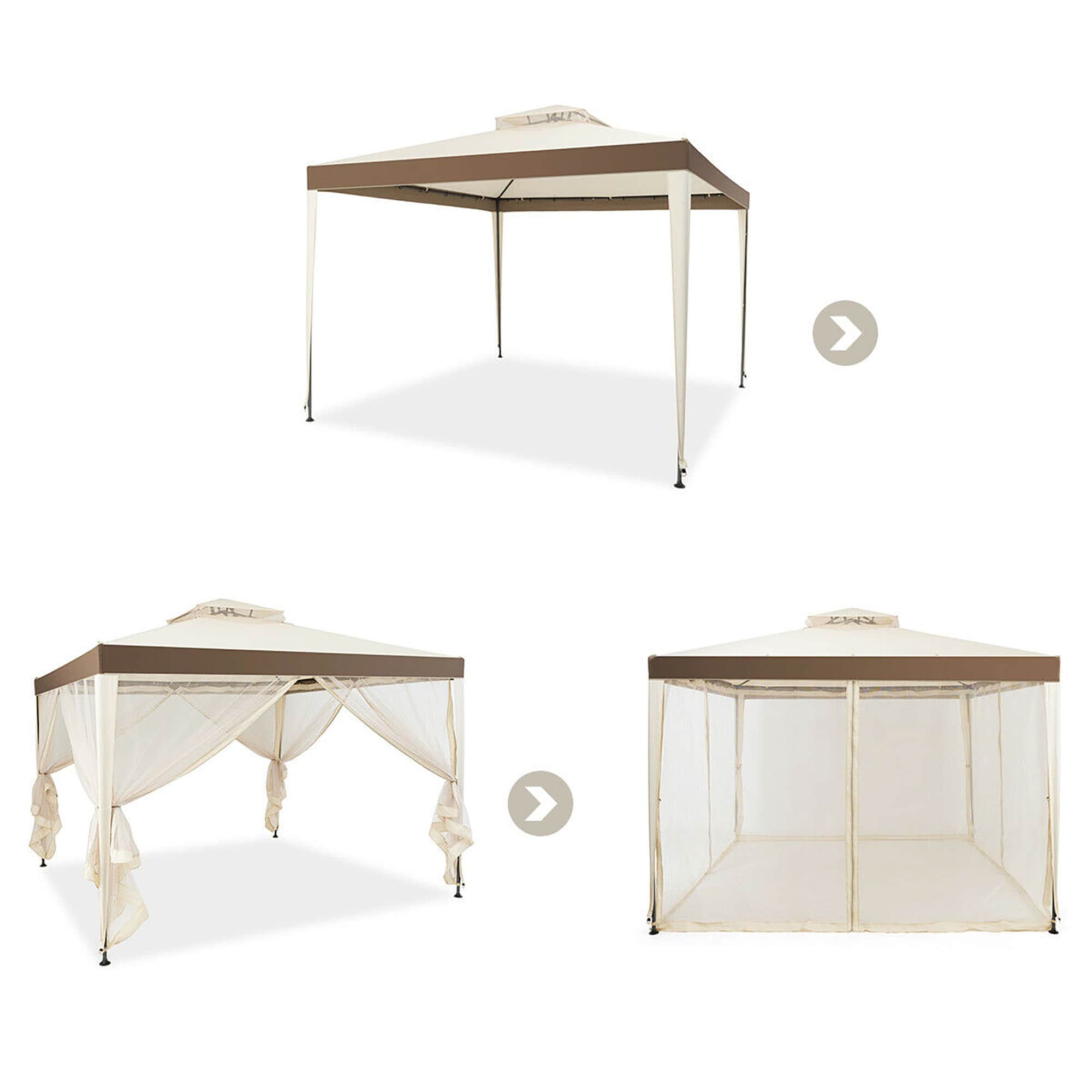 CASAINC WF-OP3907BE Wood-Resin-Gazebos - View #6