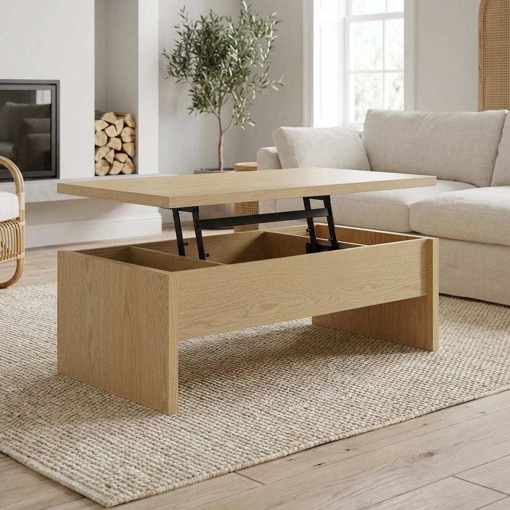 FurniFact BO4035158WHT Coffee-Tables - View #3