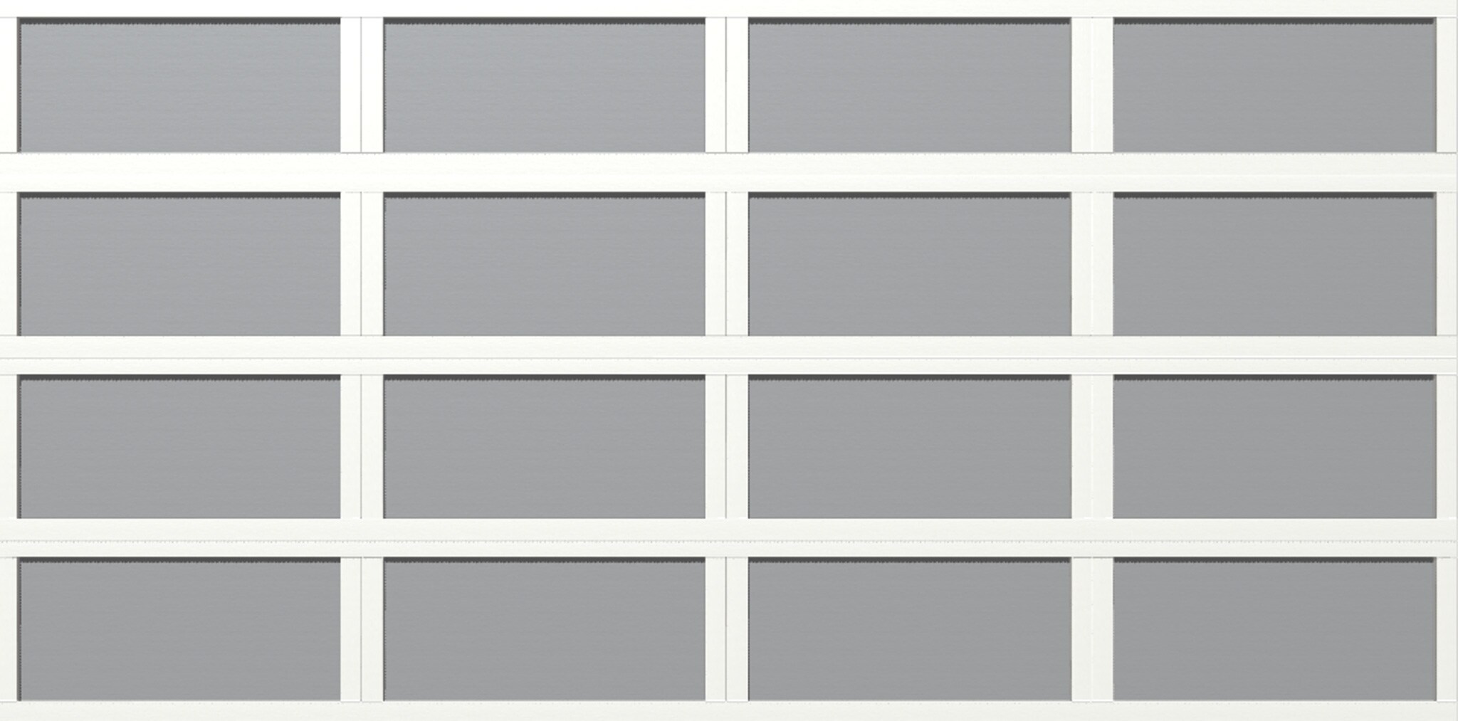 Wayne Dalton WD9405WSWGY168 Classic Steel Model 9405 16-ft x 8-ft Insulated White, Gray Double Garage Door