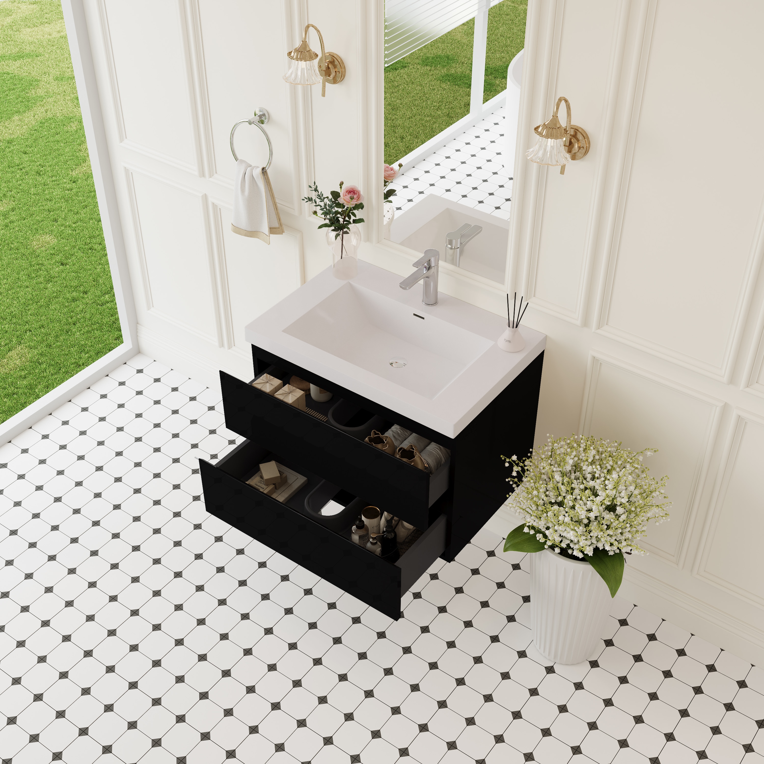 Iseryn YSG26923P15 Bath-Vanity-Combo - View #5