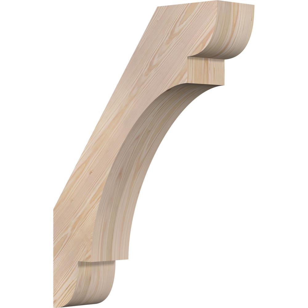 Ekena Millwork BRC06X22X30OLY00SDF 5-1/2-in x 22-in x 30-in Douglas Fir Unfinished Wood Olympic Smooth Knee Brace