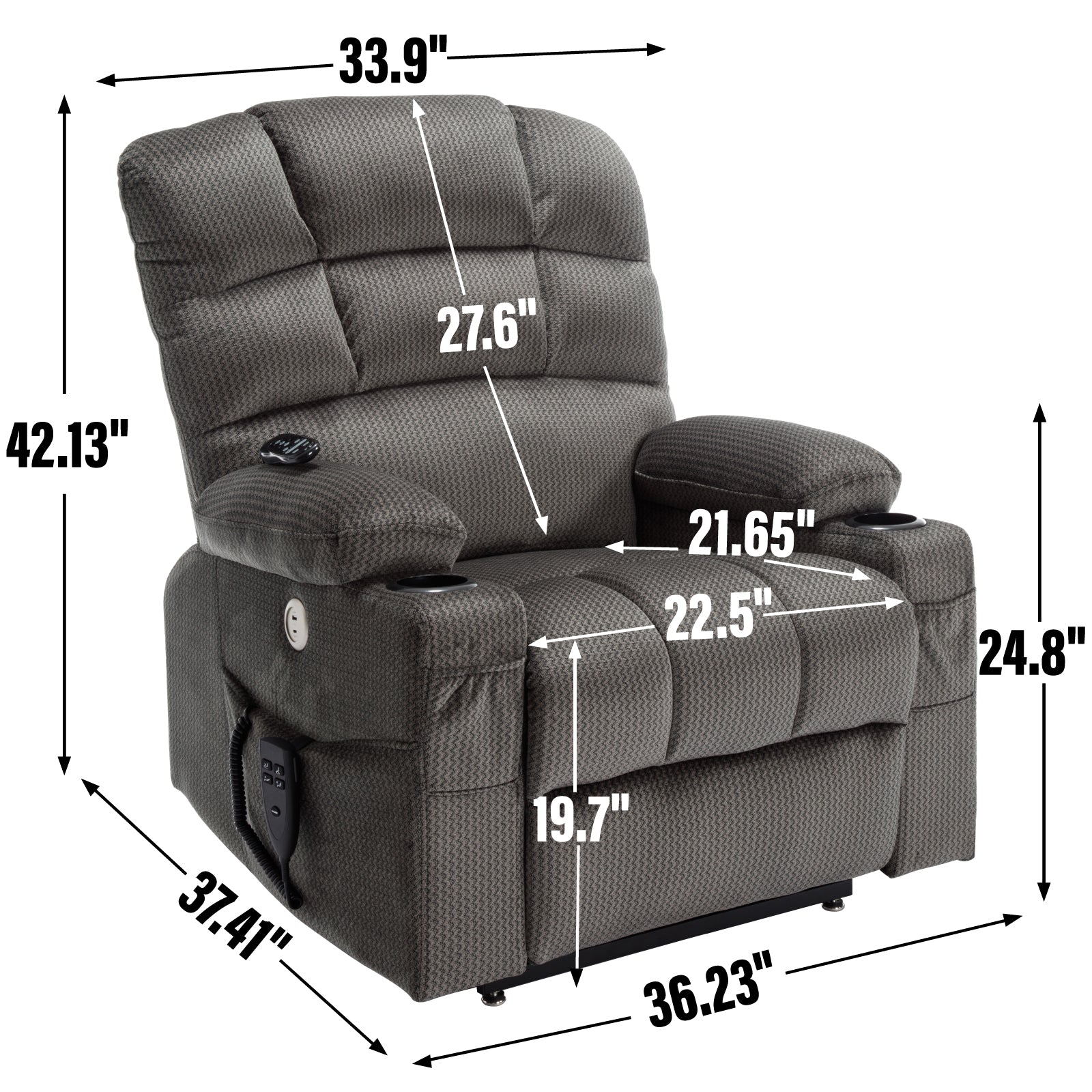 Boyel Living BL-CM24324 recliners - View #7