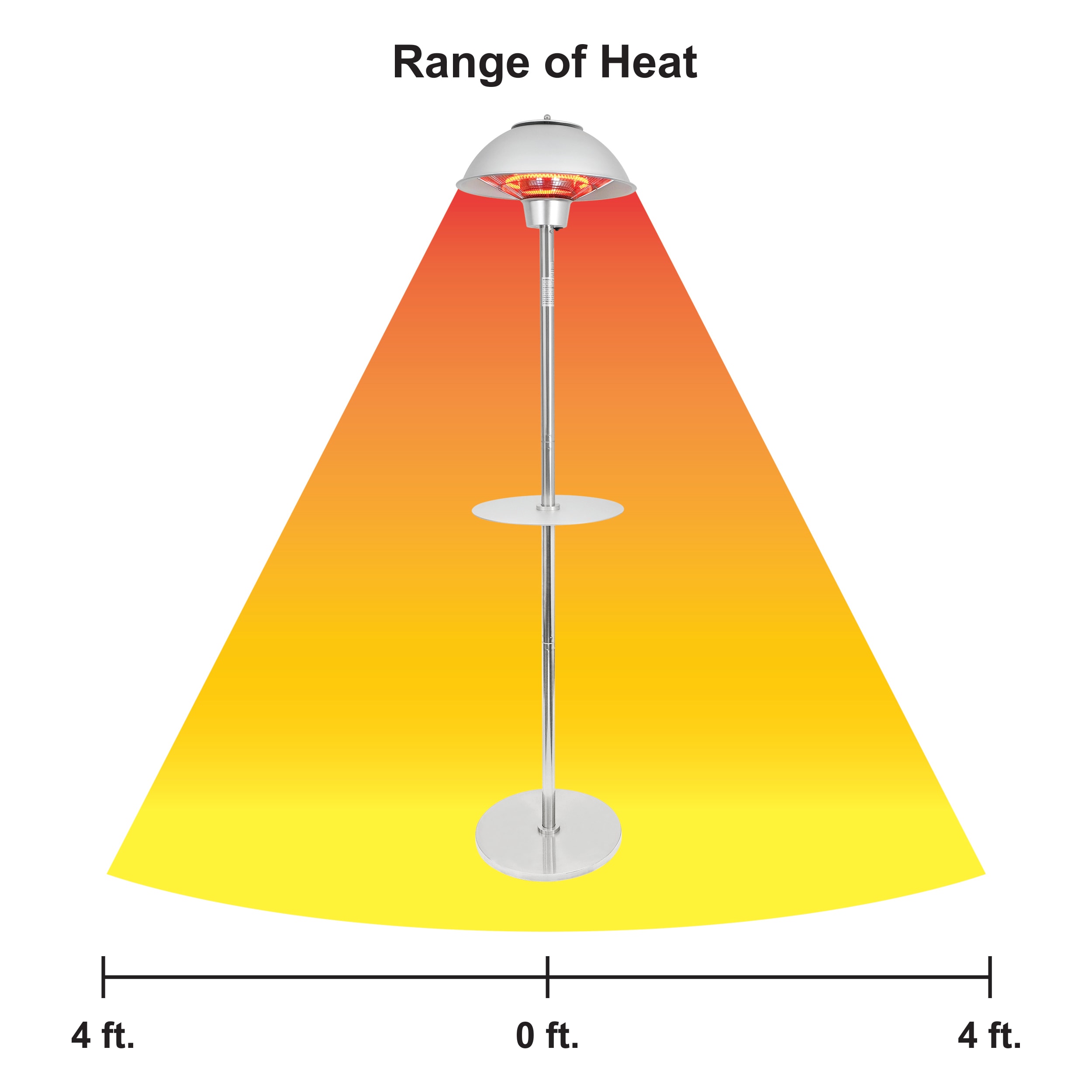 Permasteel PH-90202-SS Outdoor-Electric-Patio-Heaters - View #12
