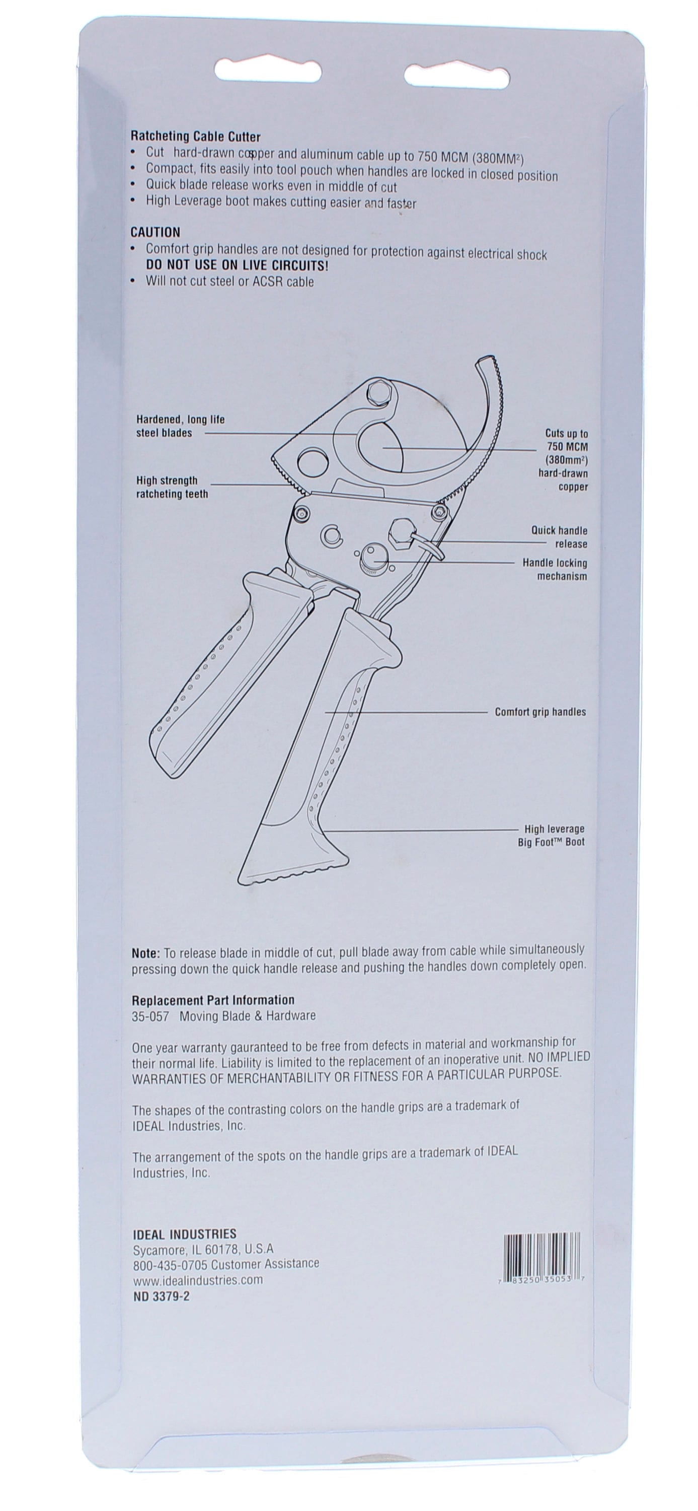 IDEAL 35-053 Wire-Strippers-Crimpers-Cutters - View #10