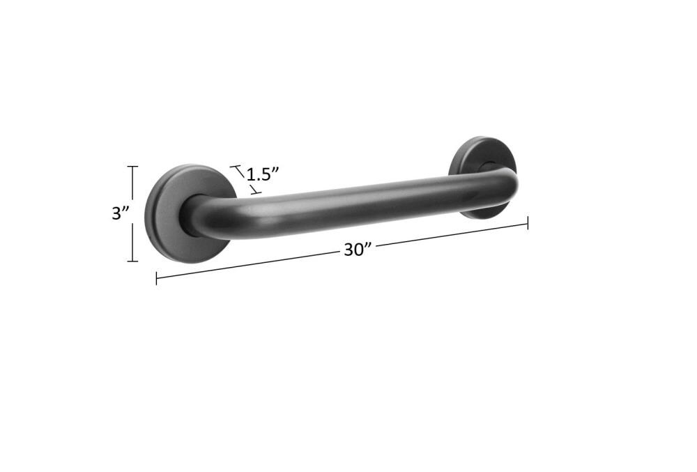 CSI Bathware BAR-SB27-TW-125-MB Grab-Bars - View #3