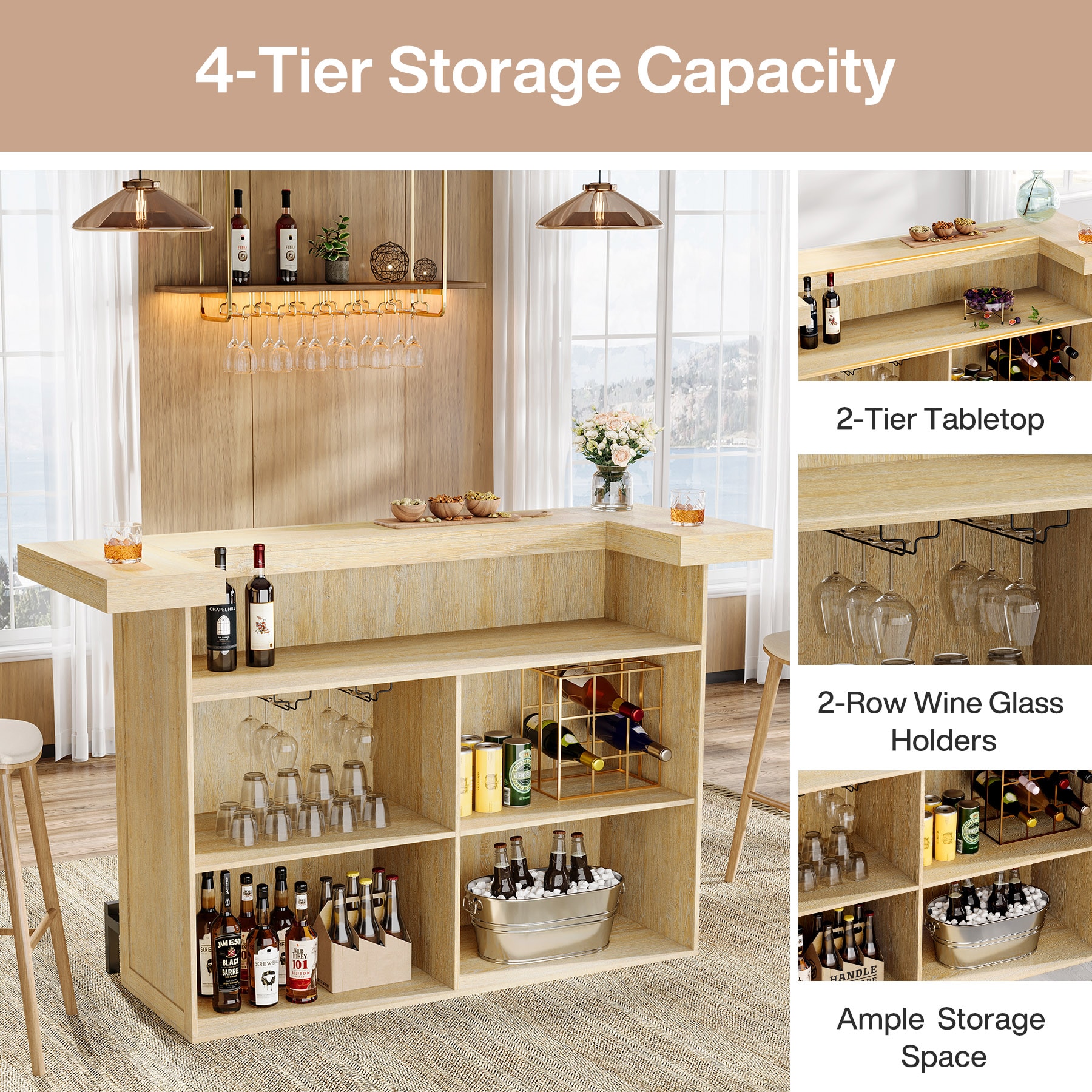 Tribesigns LWFD-YS0319 Home-Bars - View #5