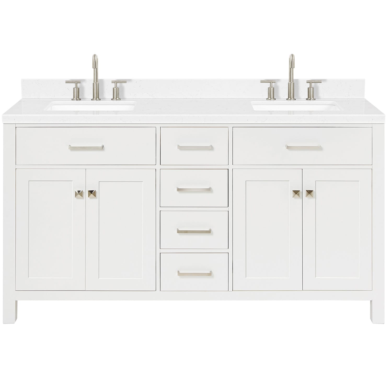 ARIEL H060DCQRVOWHT Bath-Vanity-Combo - View #2
