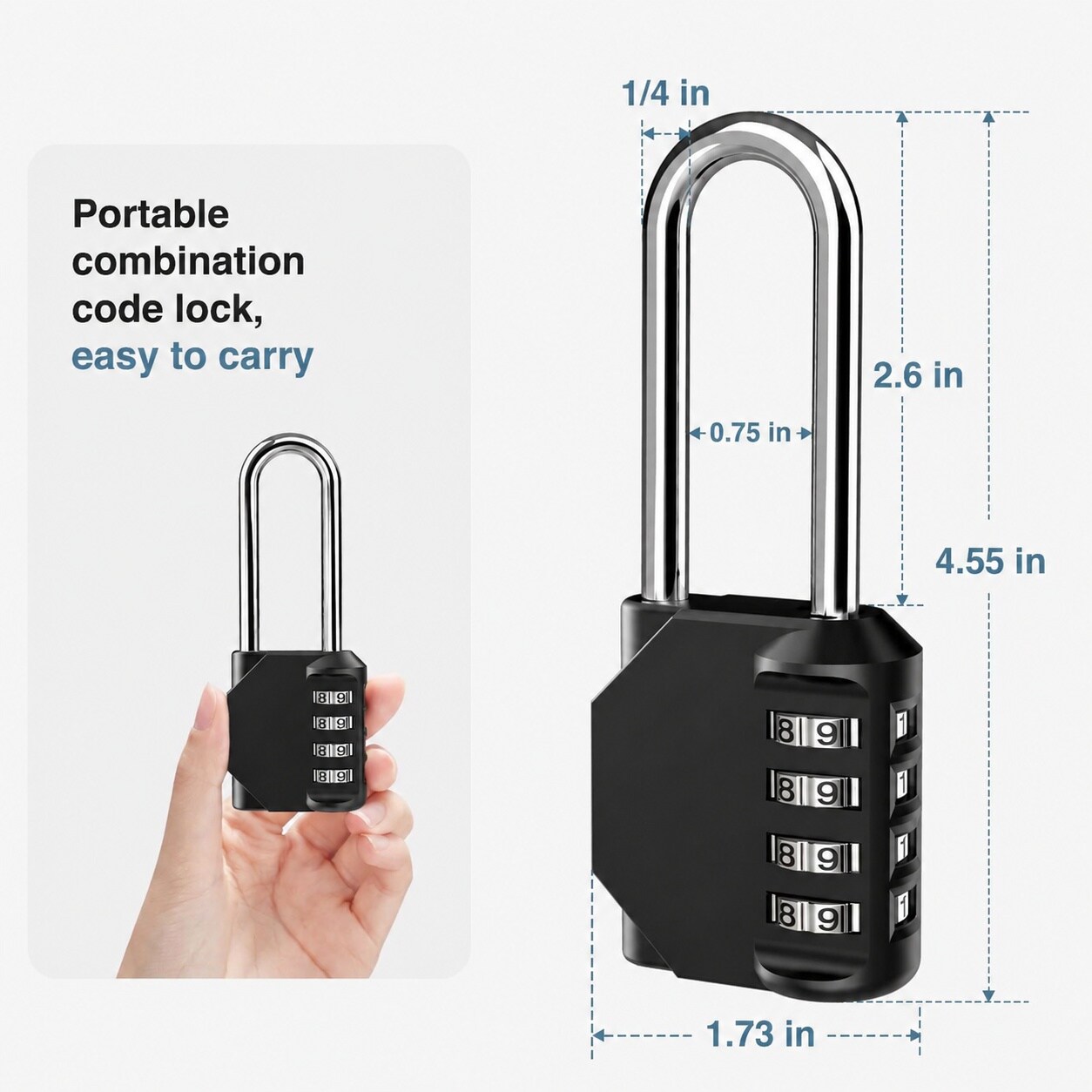 LAIFUCAM LLA0810J171 Horizontal-Sliding-Window-Sash-Locks - View #2