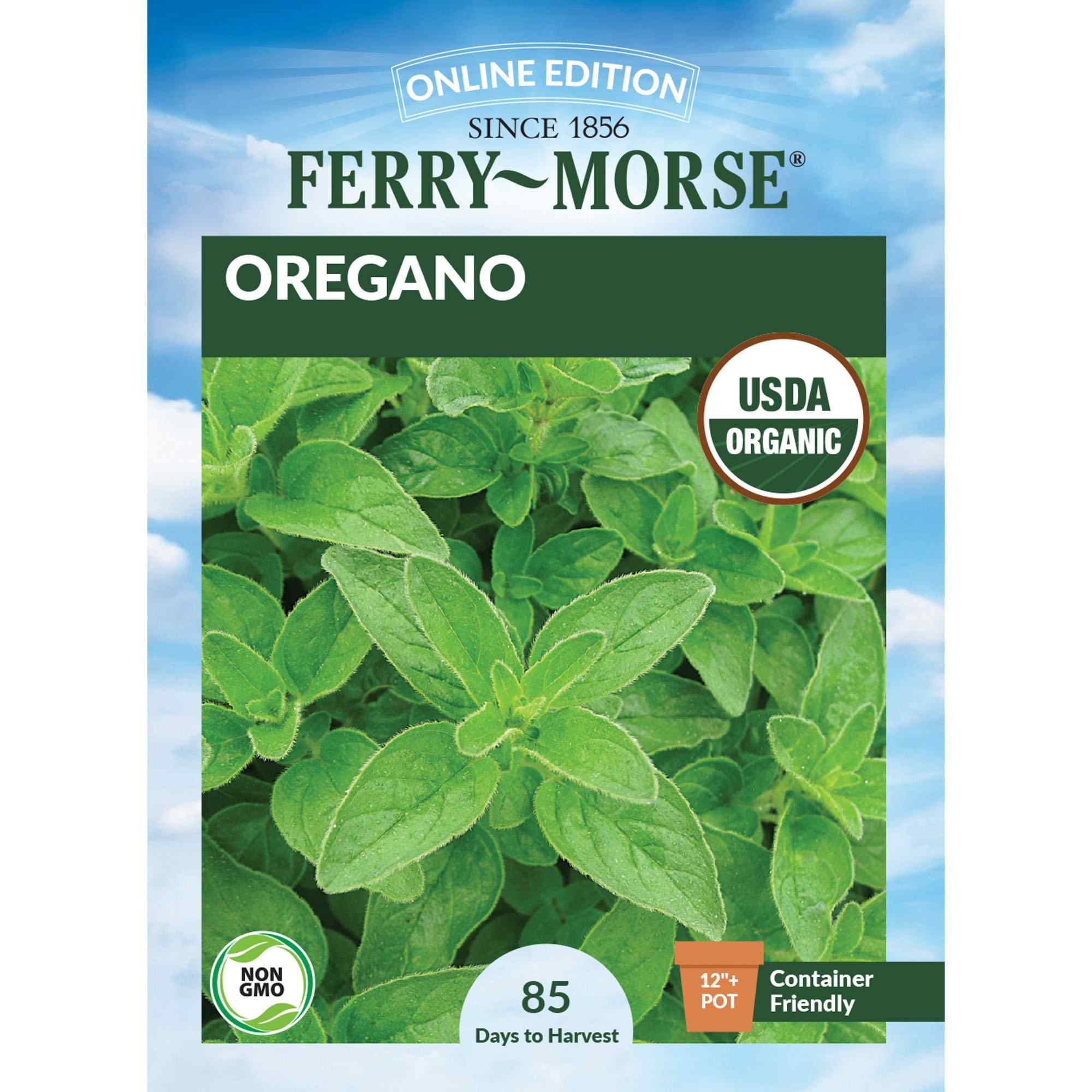 Ferry-Morse LC25.1360 Organic Oregano Seeds 200 Milligram(s)