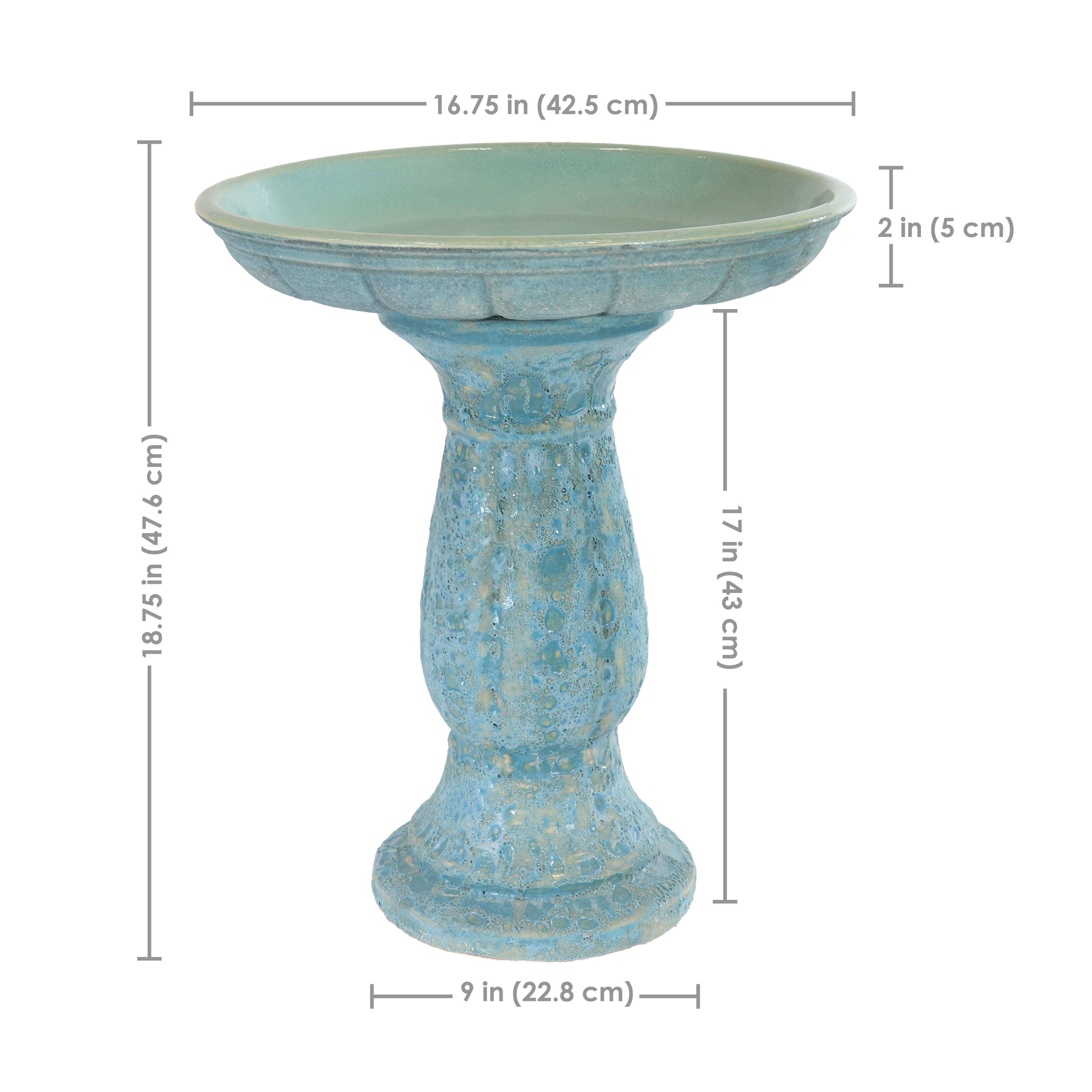 Sunnydaze Decor VBD-608 birdbaths - View #3