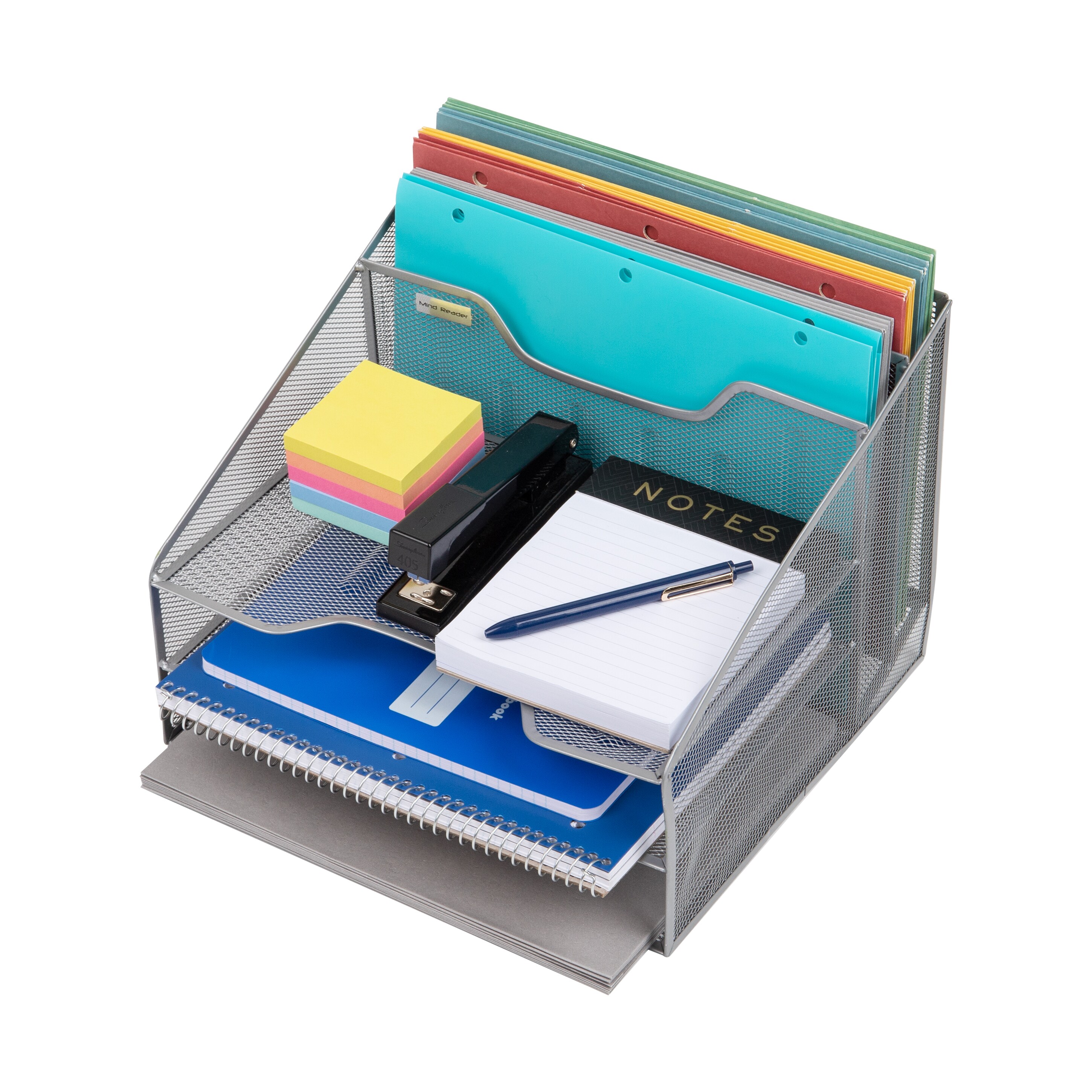 Mind Reader MESHBOX5-SIL Desktop-Organizers - View #5