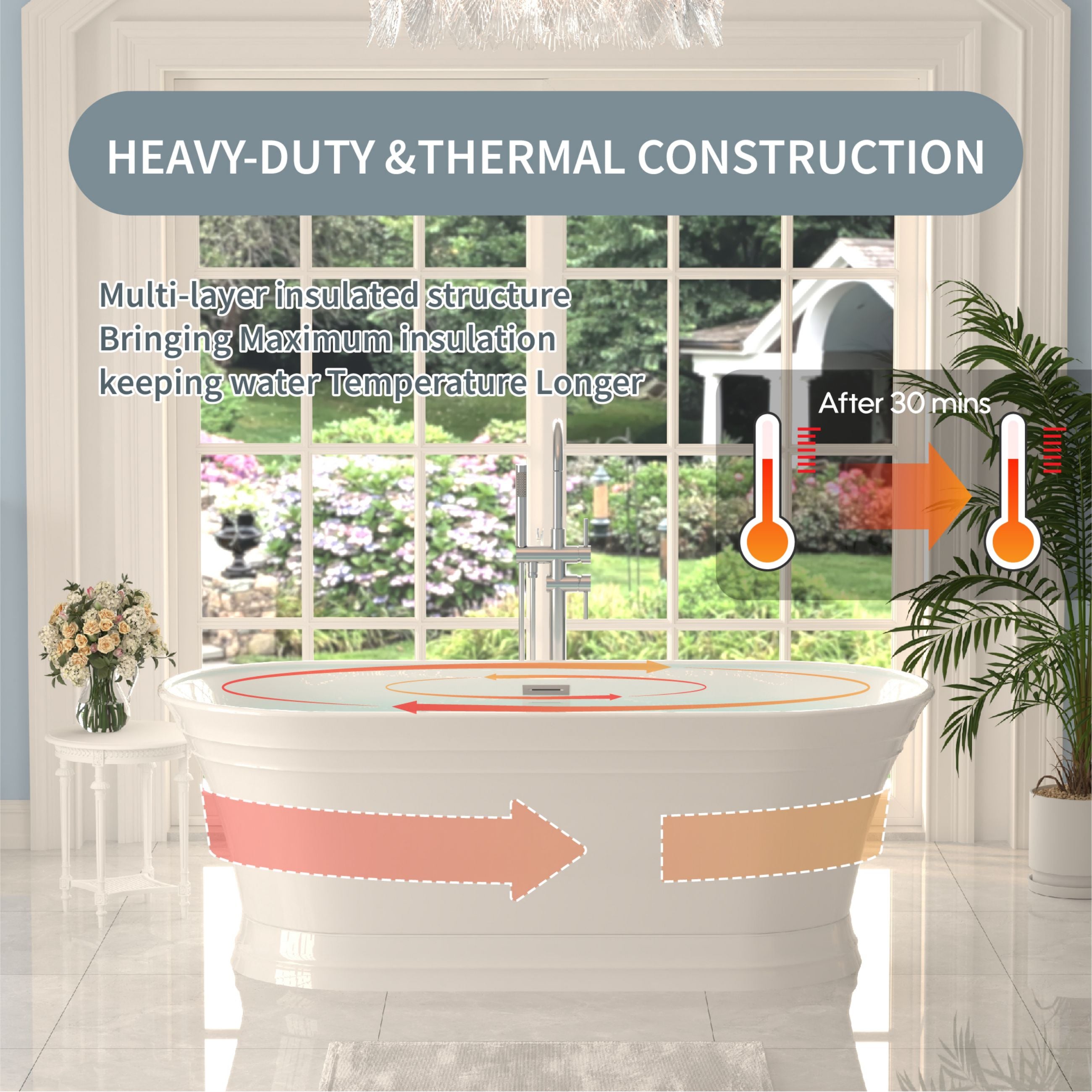 LIVIZA LBTY-VZ67ELI bathtubs - View #5