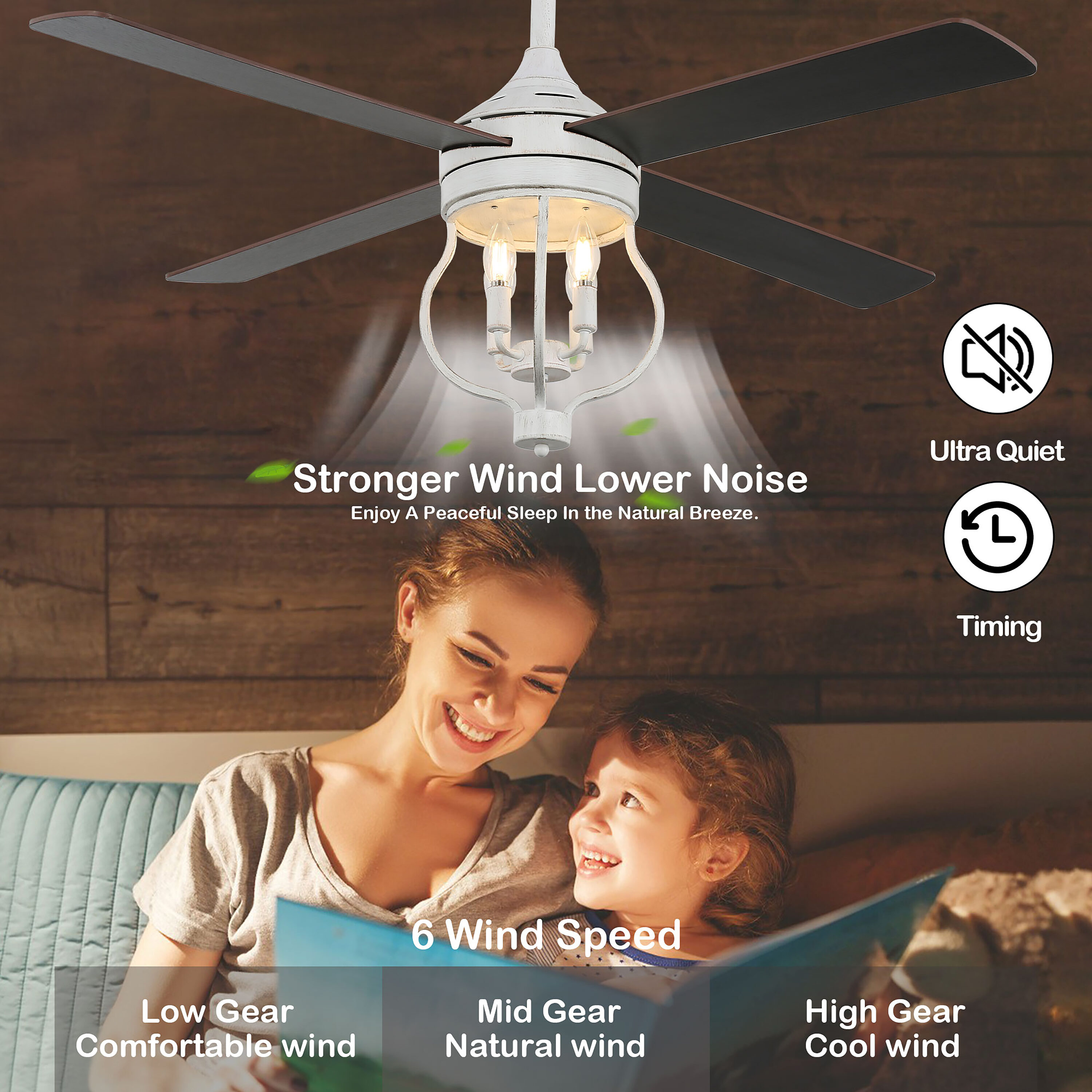 Oaks Decor DC5211-B Ceiling-Fans - View #6