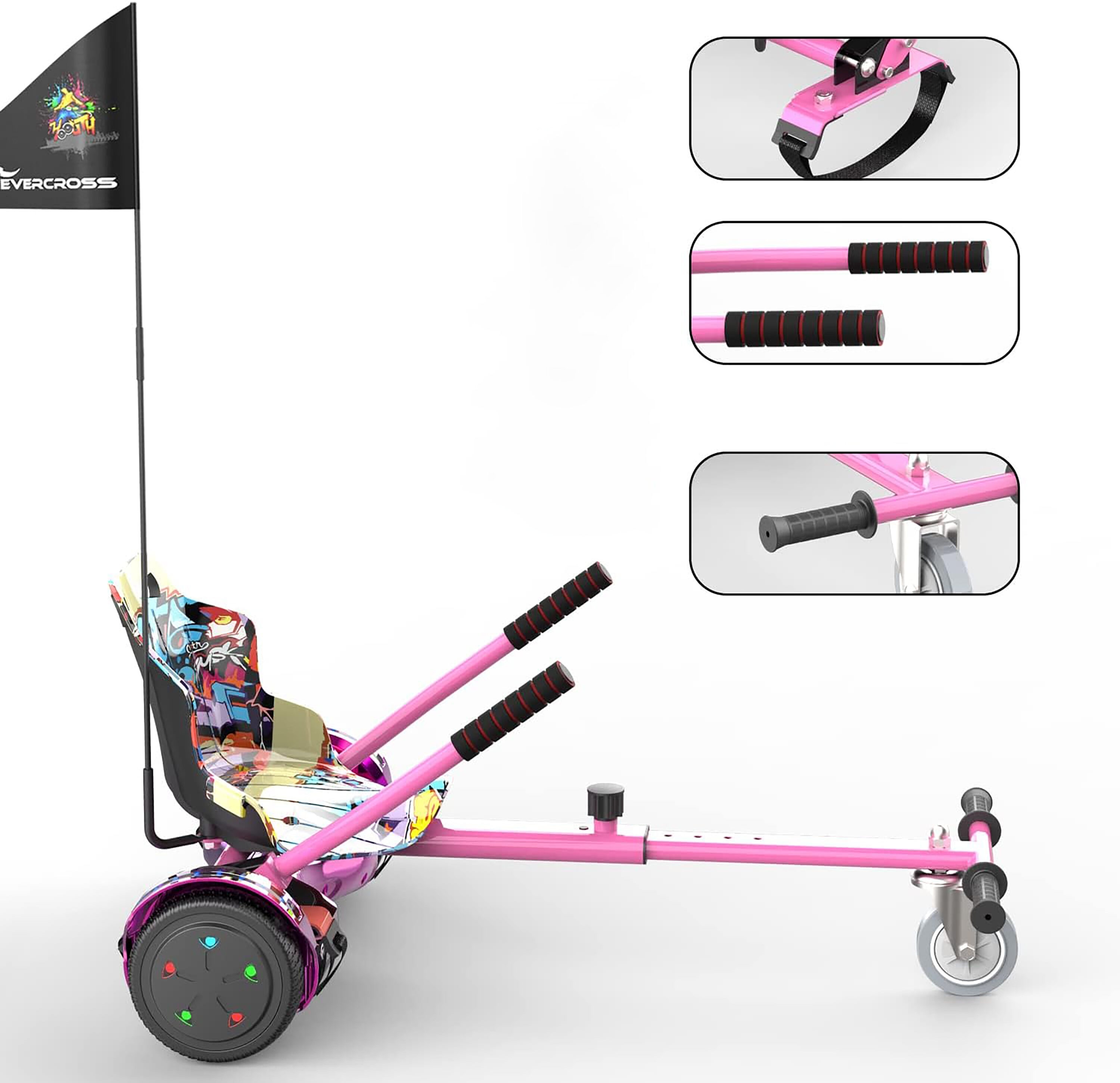 Hoverboard para niños Segway Hoverboard auto equilibrio Scooter con altavoz  Bluetooth