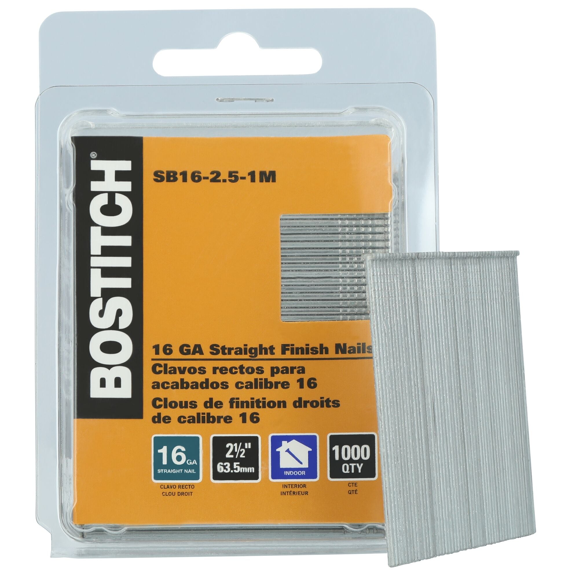 Bostitch SB16-2.5-1M Brads-And-Finish-Nails - View #3
