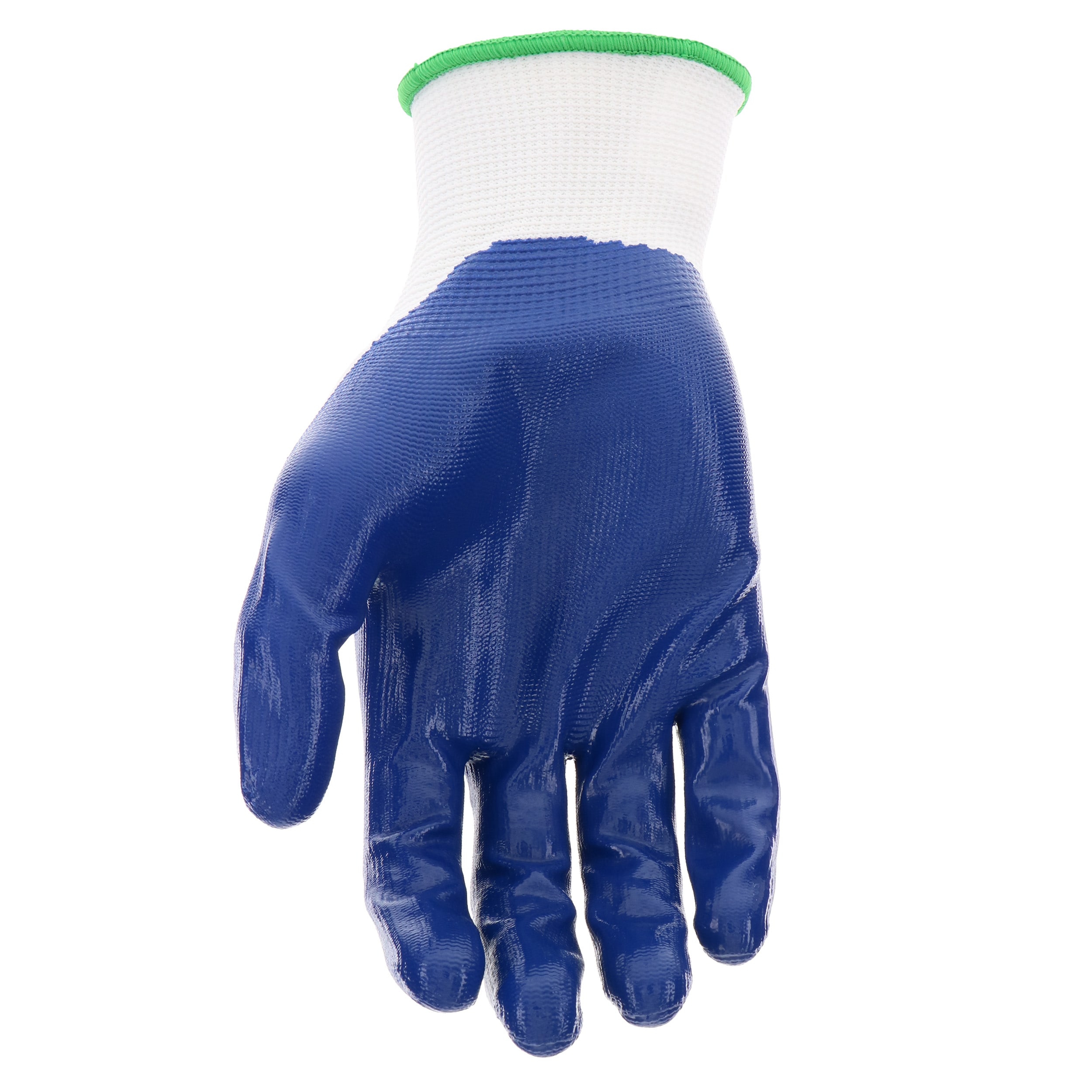 12 Pairs Nitrile Coated Knit Polyester Work Gloves Large size 