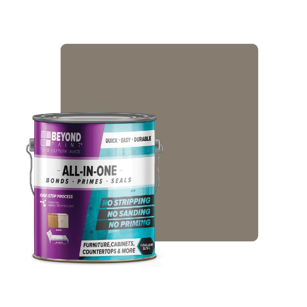Beyond Paint BP19 Cabinets- Countertops- and- Furniture Flat Pebble ( 1-gallon )
