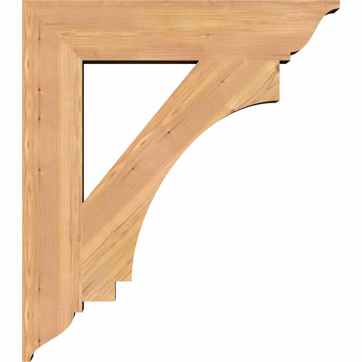Ekena Millwork BKT06X30X34IMP01SWR Exterior-Brackets-Braces - View #3