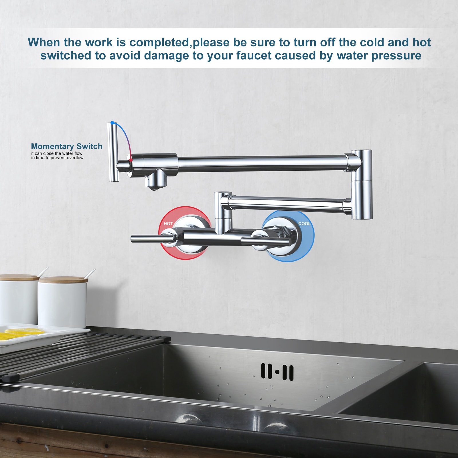 WOWOW 2311400C-LW Kitchen-Faucets - View #4