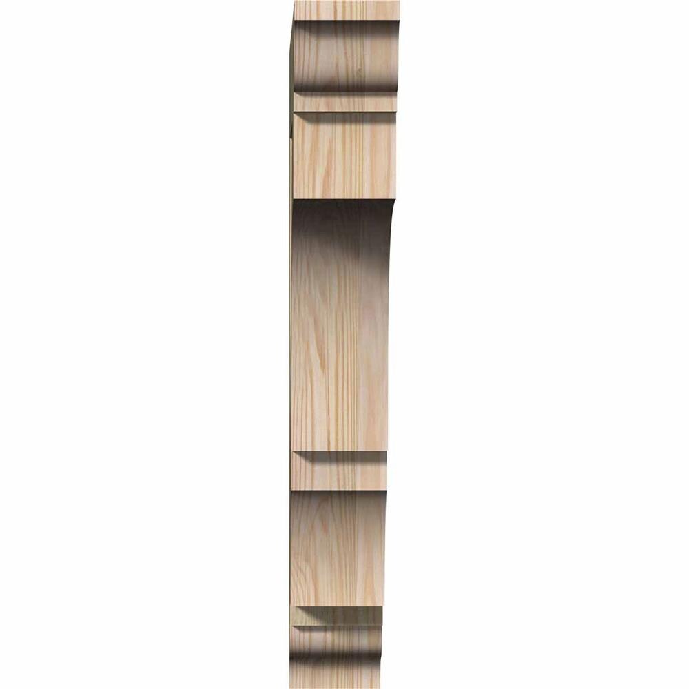 Ekena Millwork BKT04X24X28BOA01RDF Exterior-Brackets-Braces - View #2
