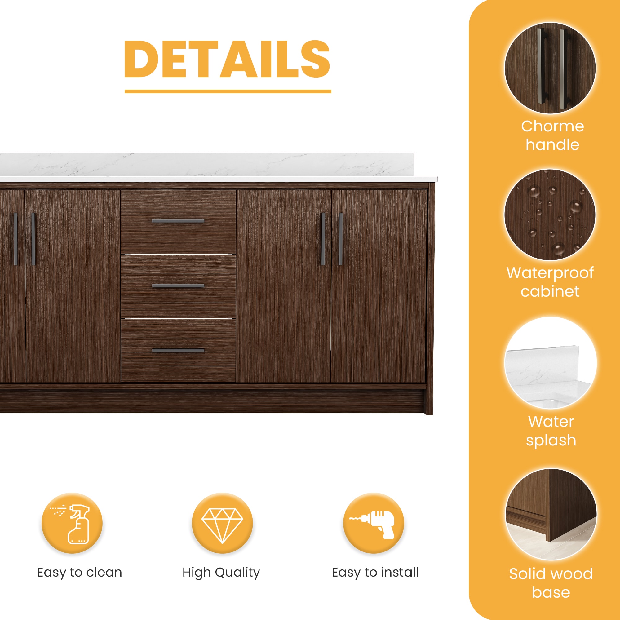 JEAREY HNBSTTY-TAUPE Bath-Vanity-Combo - View #5