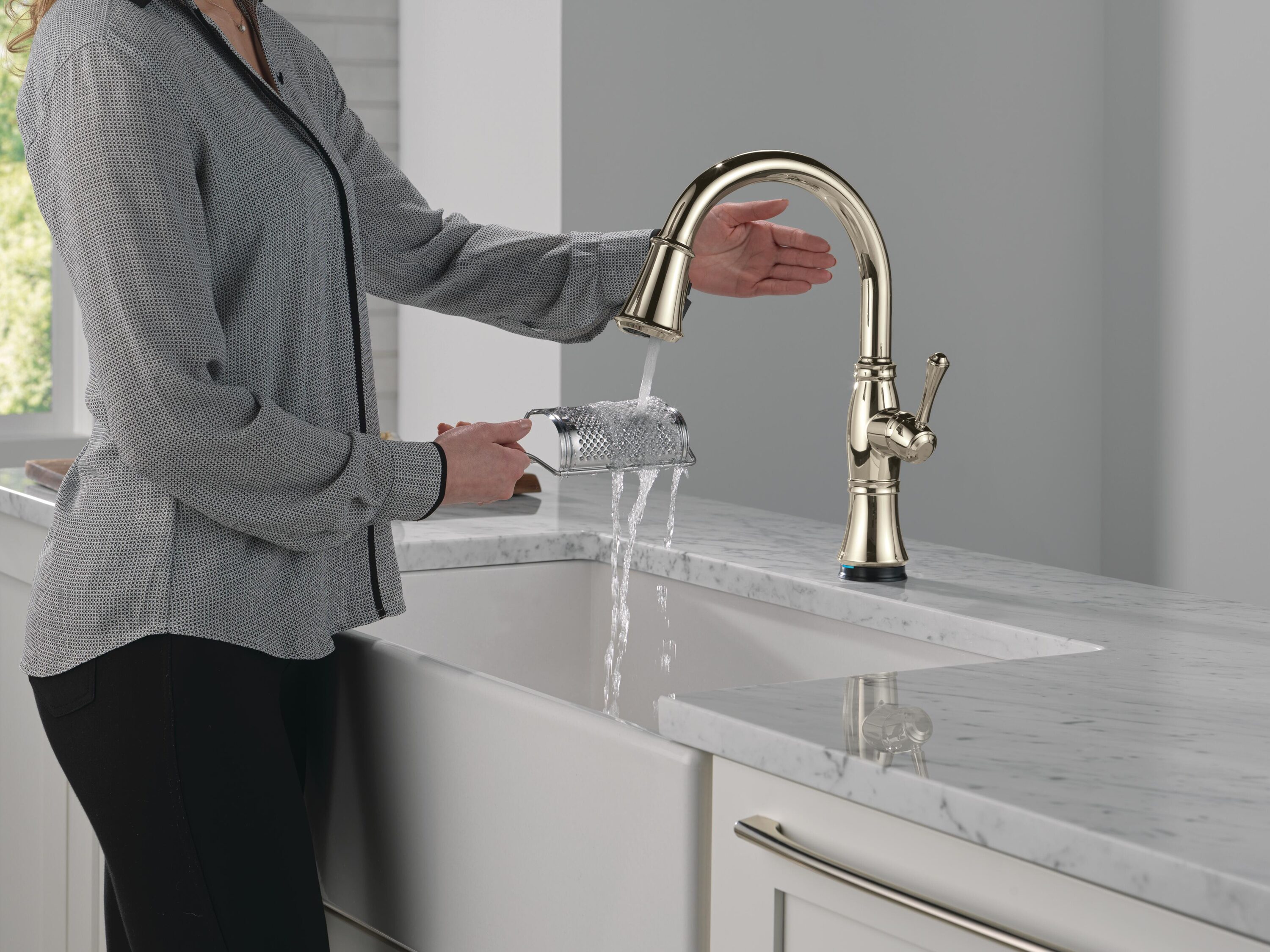 Delta 9197TL-PN-PR-DST Kitchen-Faucets - View #10