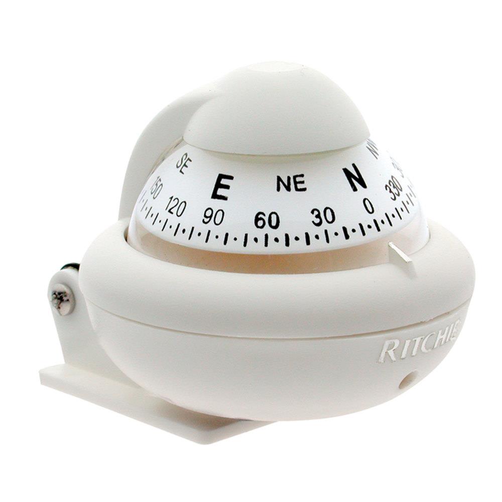 Ritchie Navigation X-10W-M RitchieSport Compass- Marine/Automotive, White