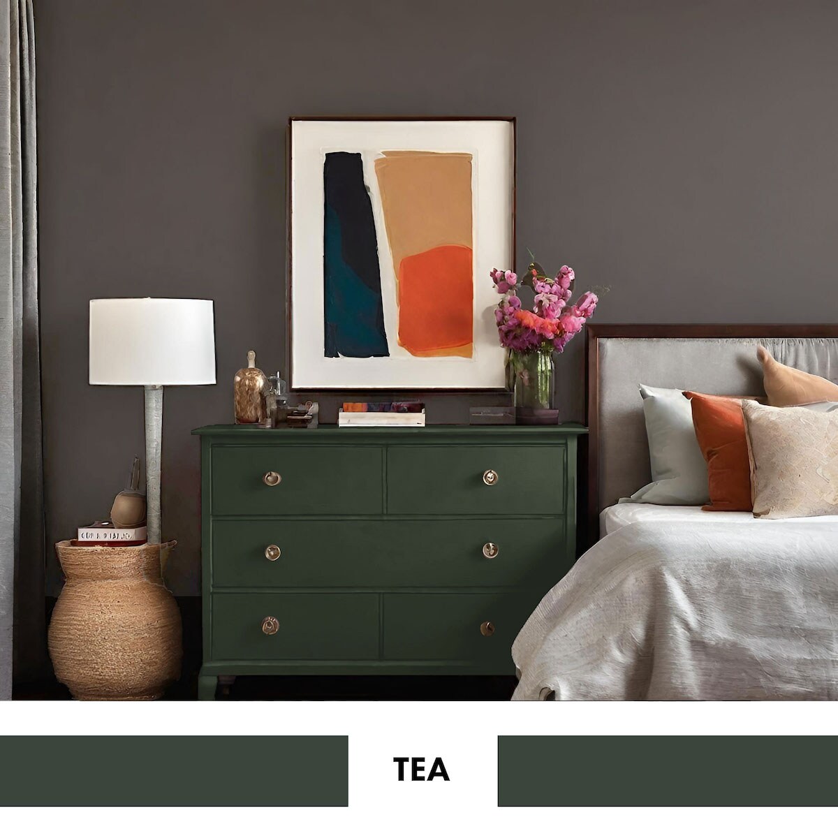 Color Baggage TEA-PIF-SAT-G Cabinet-Furniture-Paint - View #3