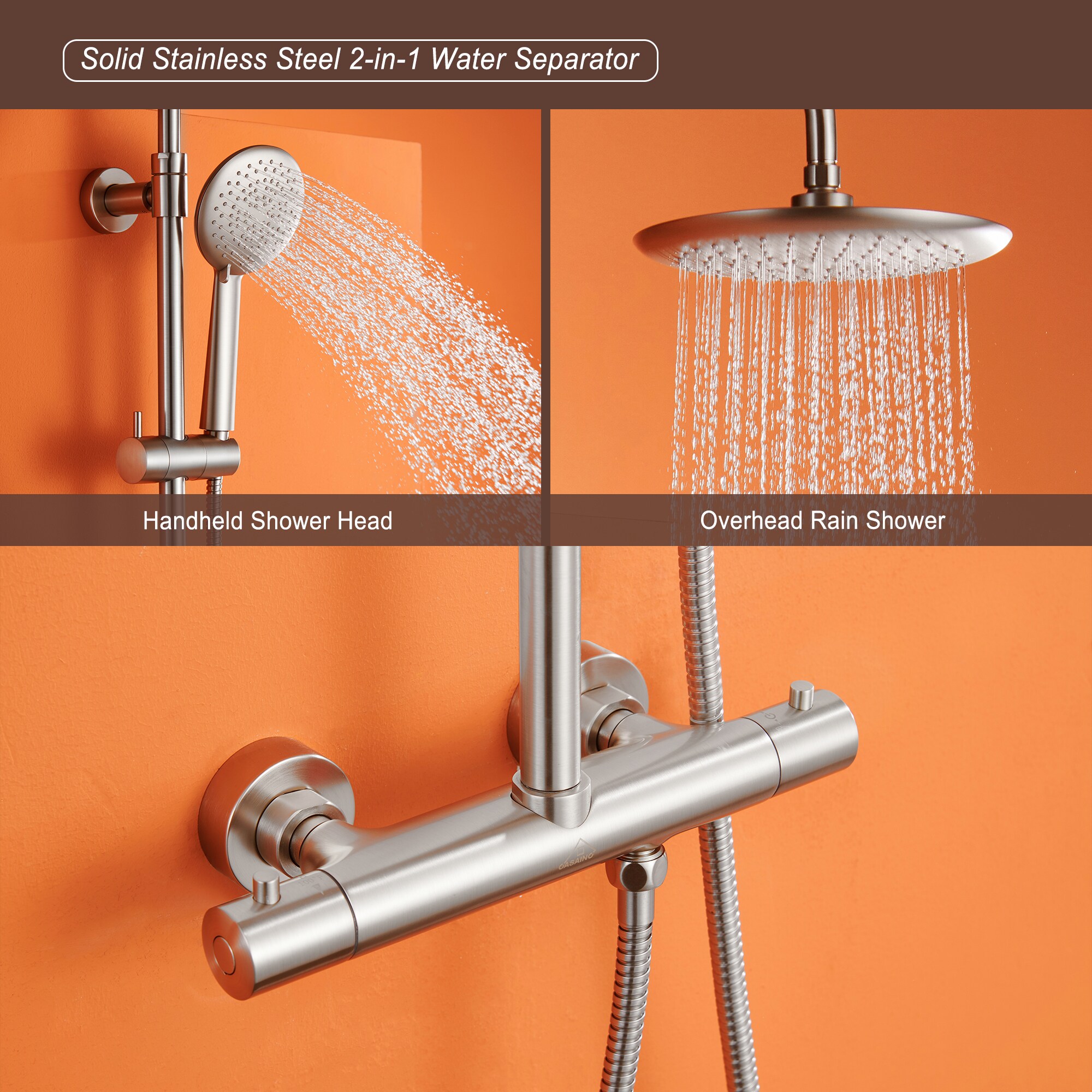 Clihome RCH-BASH817 Showerhead-Bar-Panels - View #6