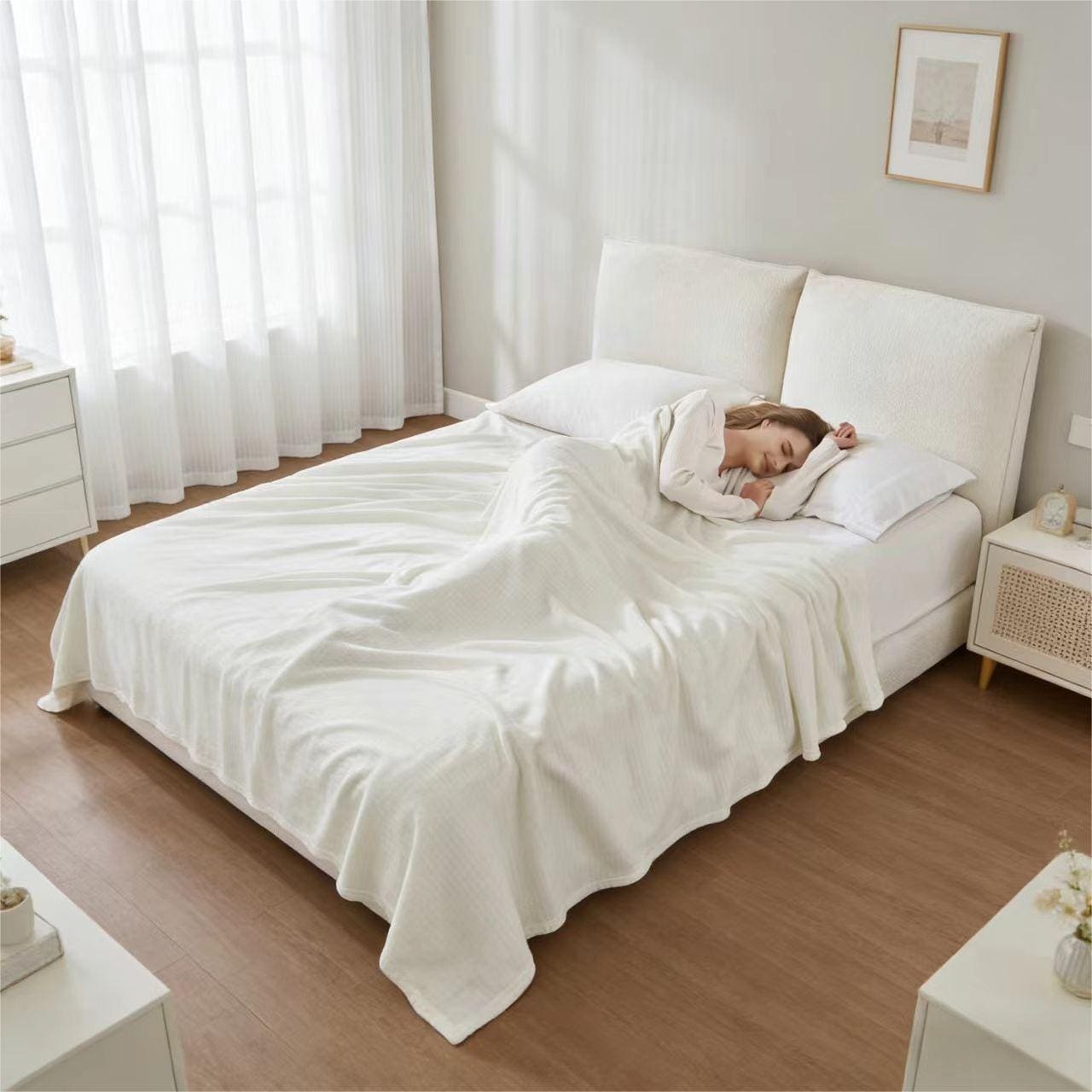 TATAHANCE WX-B035-BIVORY142 Blankets-And-Throws - View #3