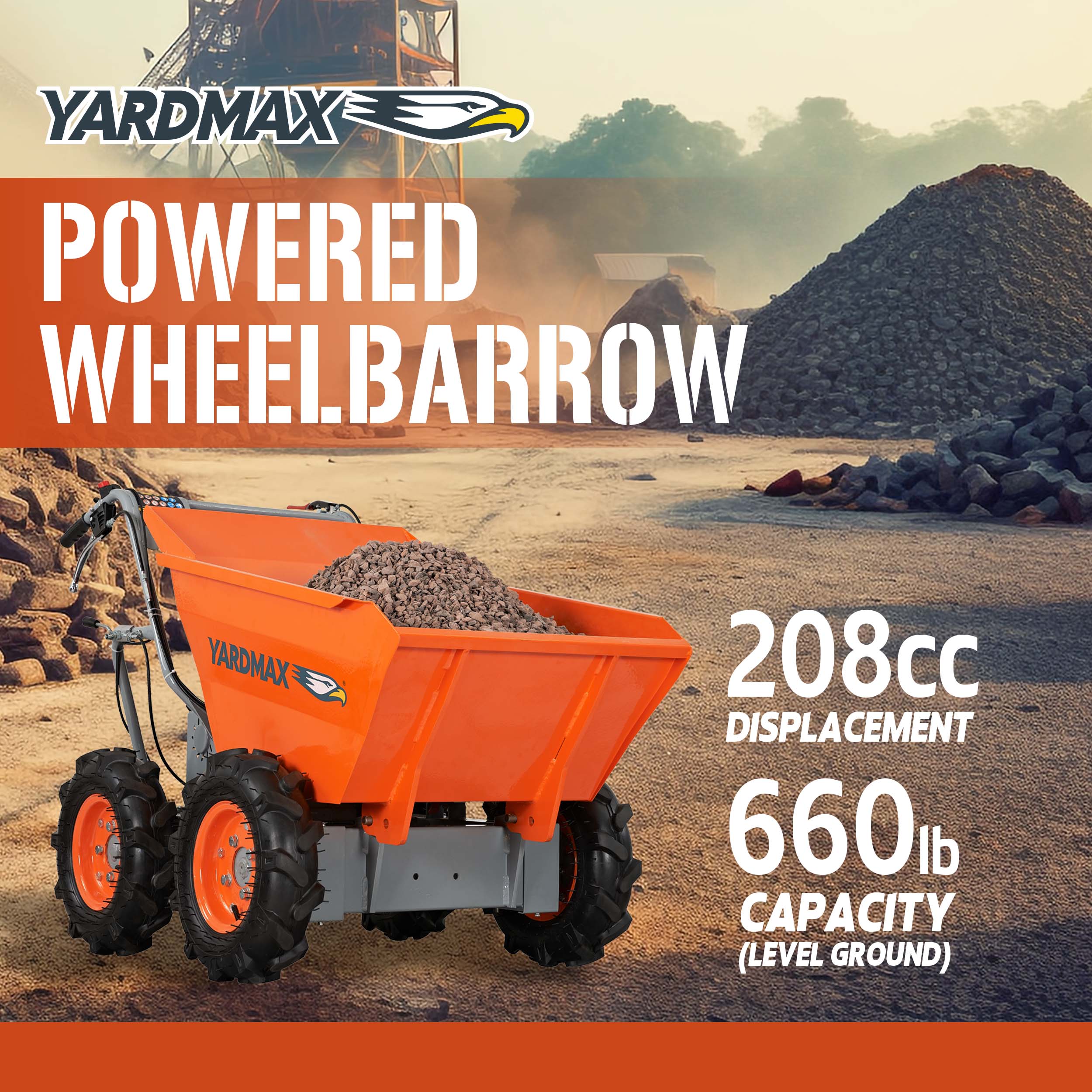 YARDMAX YD4103 Dump-Cart - View #2