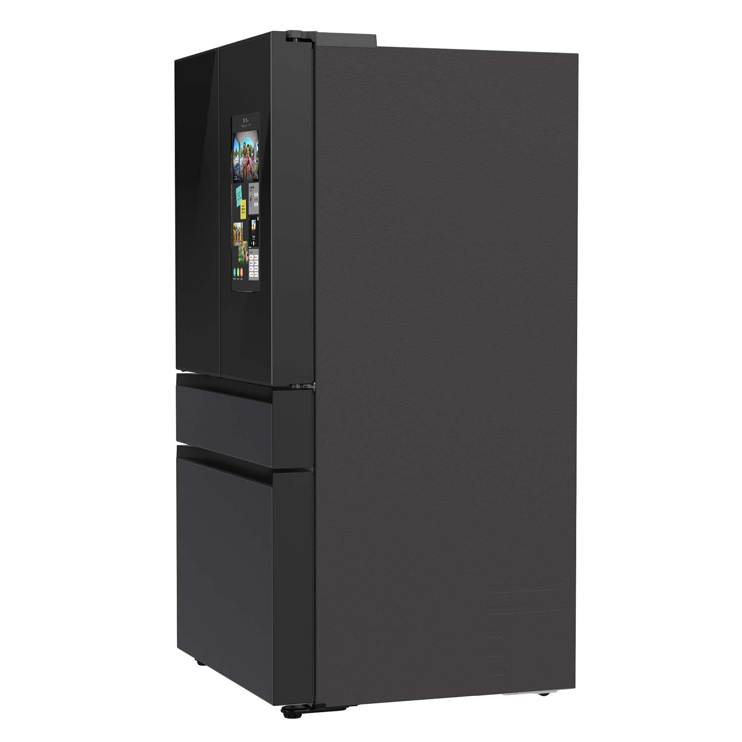 samsung black gloss fridge freezer