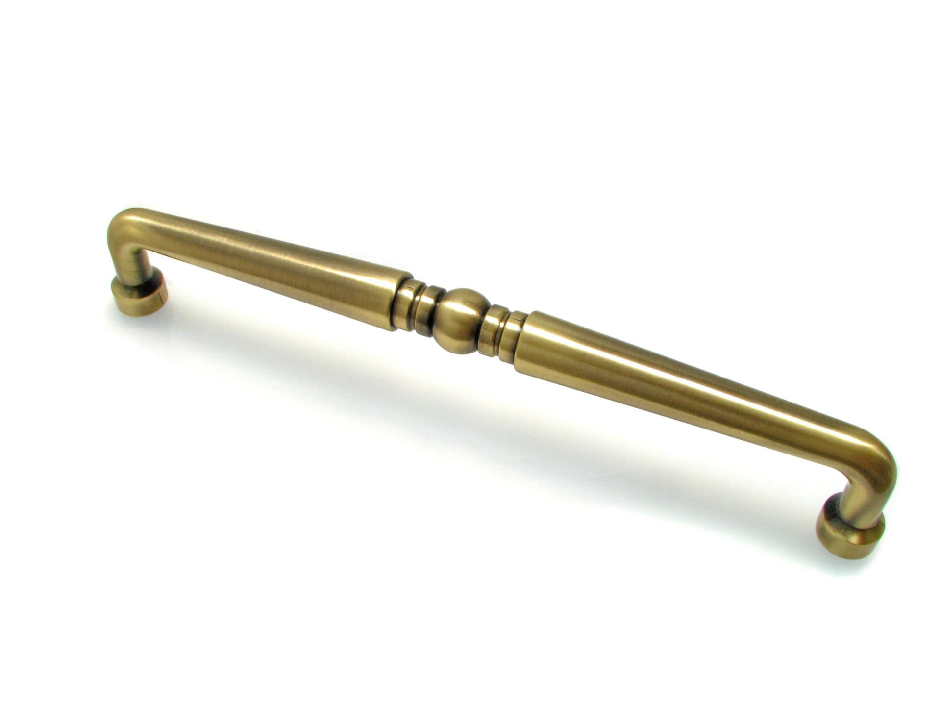 Richelieu BP82259AE Laval 12-in , 305mm Center to Center Antique English Cylindrical Handle For Use on Appliances Drawer Pulls