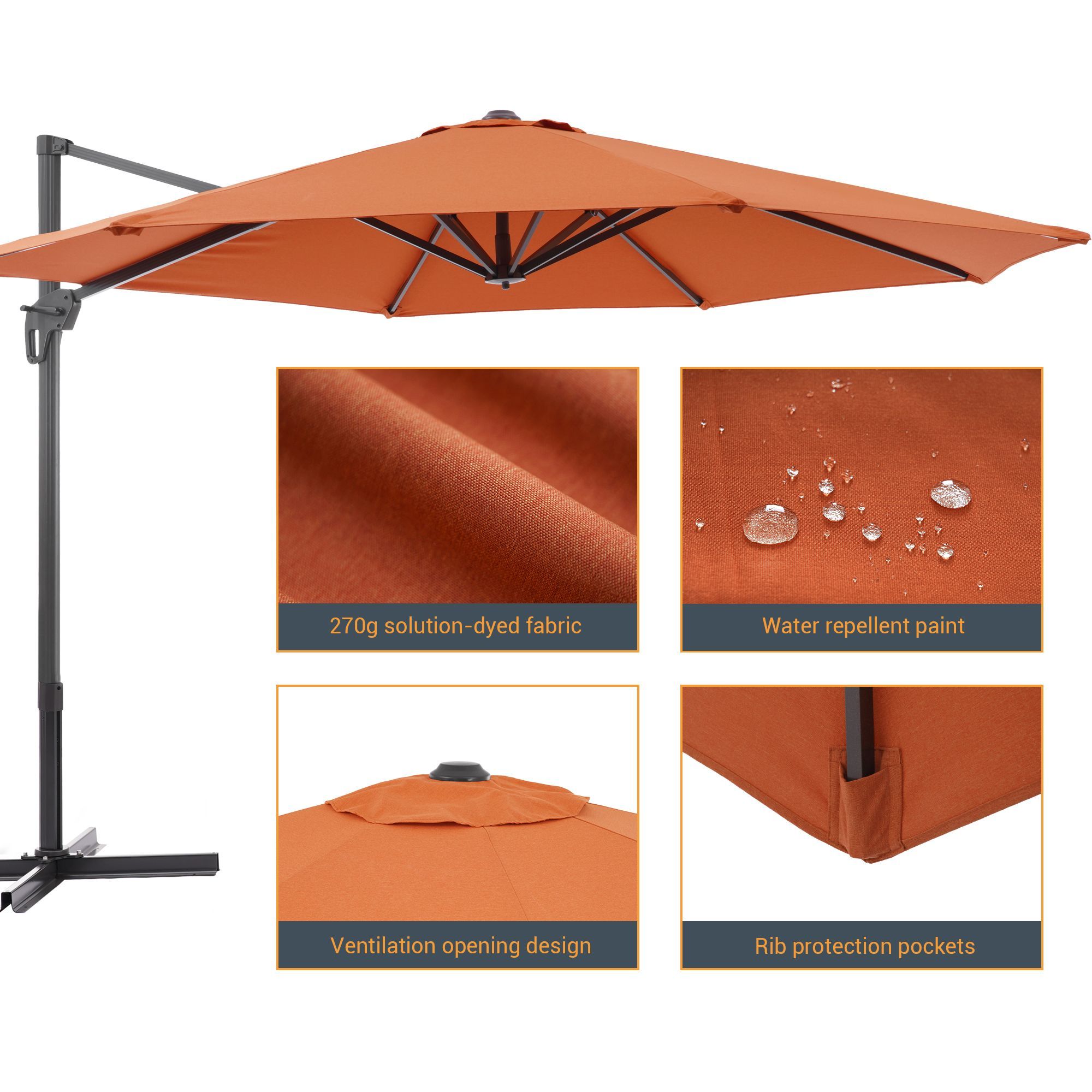 Sonkuki SD-NB11-RD Umbrellas-2 - View #2