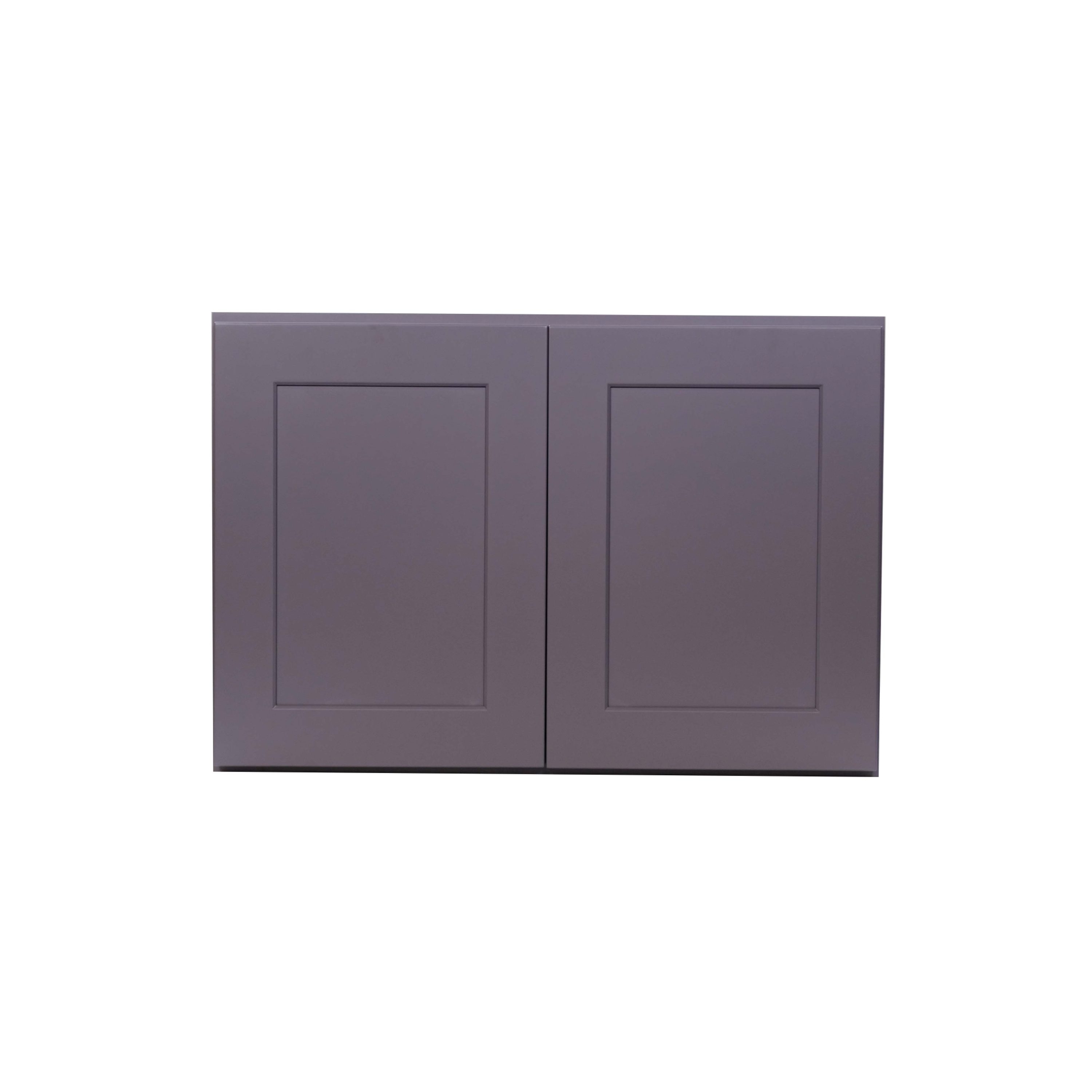 ProCraft Cabinetry LSG-W361824 36-in W x 18-in H x 24-in D Gray Birch Wall Fully Assembled Plywood Cabinet (Recessed Panel Shaker Door Style)