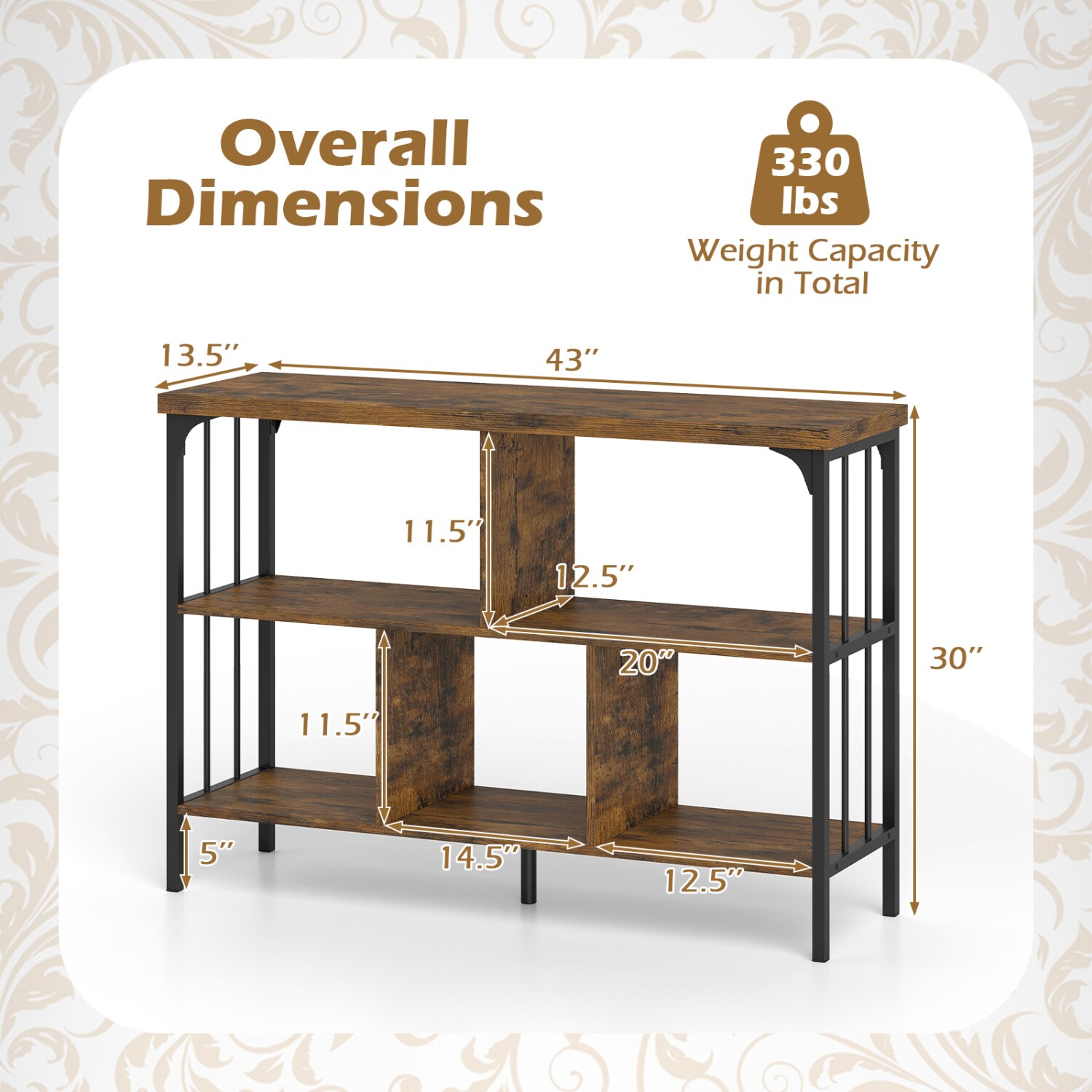 Slickblue D-CO-FC04211BC bookcases - View #3