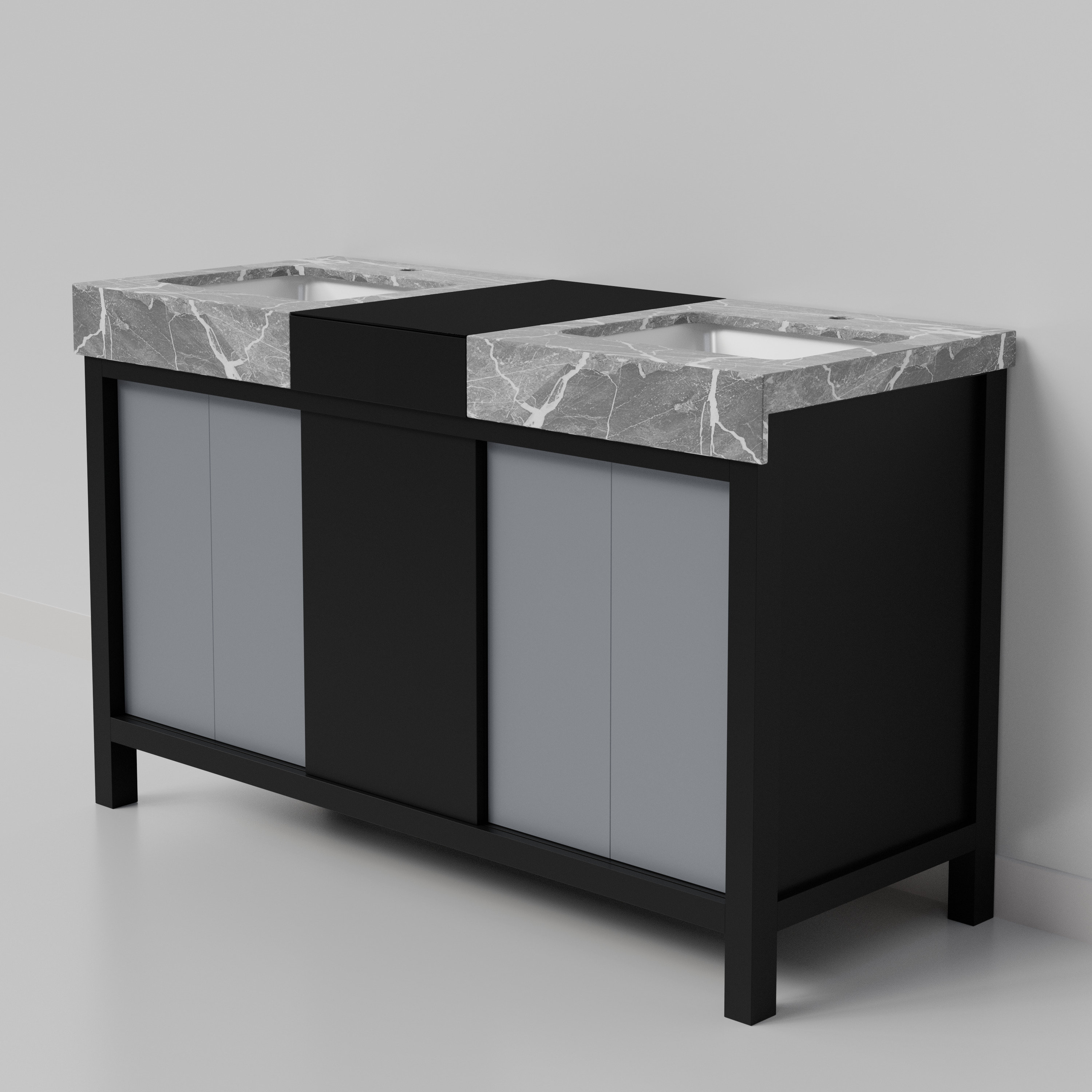 Lexora LZ342255SLIS000 Bath-Vanity-Combo - View #6