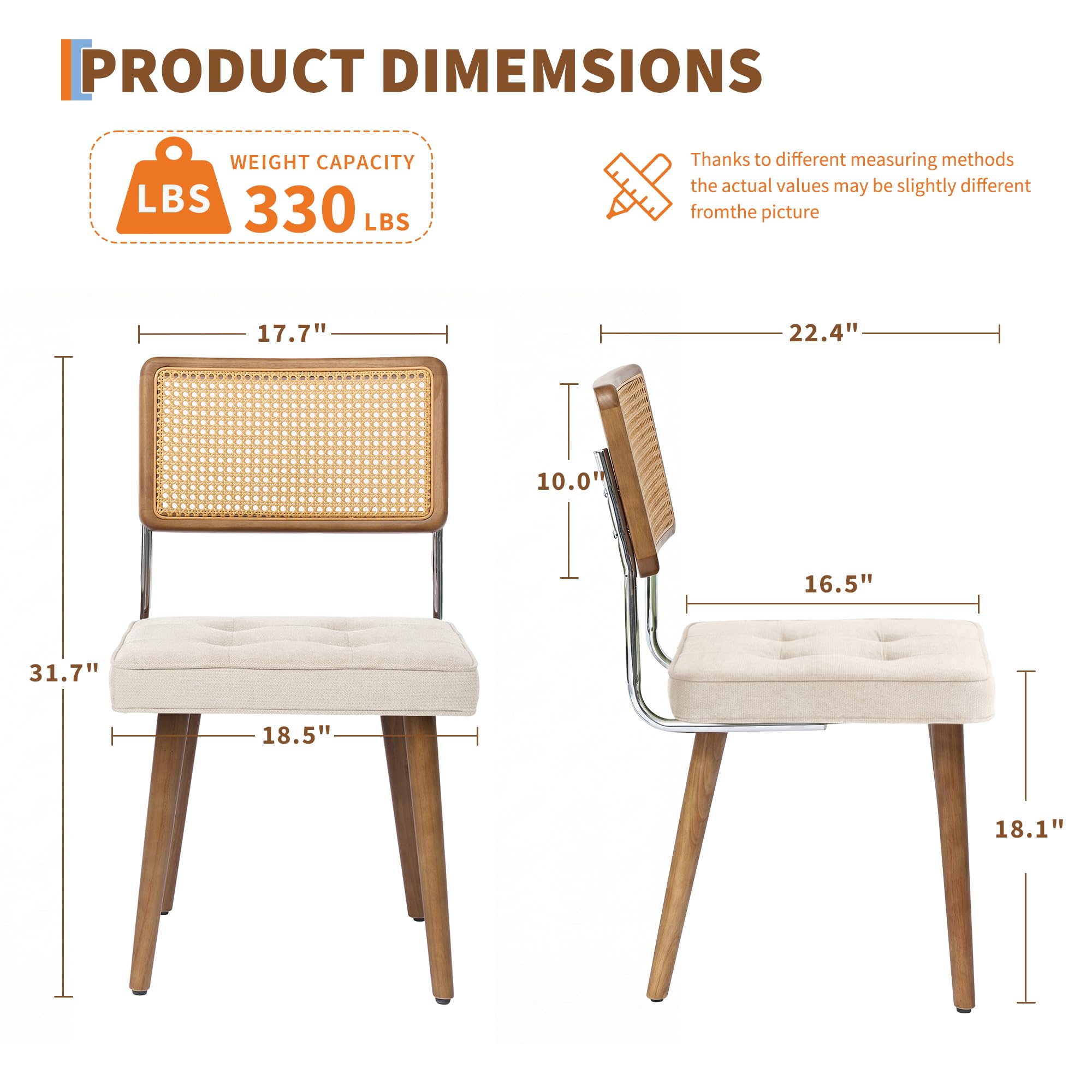 Garvee BQH-TCBI2N8X0F Dining-Chairs - View #2