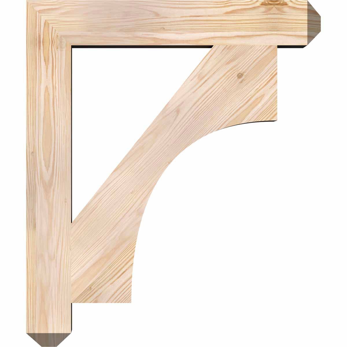 Ekena Millwork BKT04X24X28WTL04SDF Exterior-Brackets-Braces - View #3