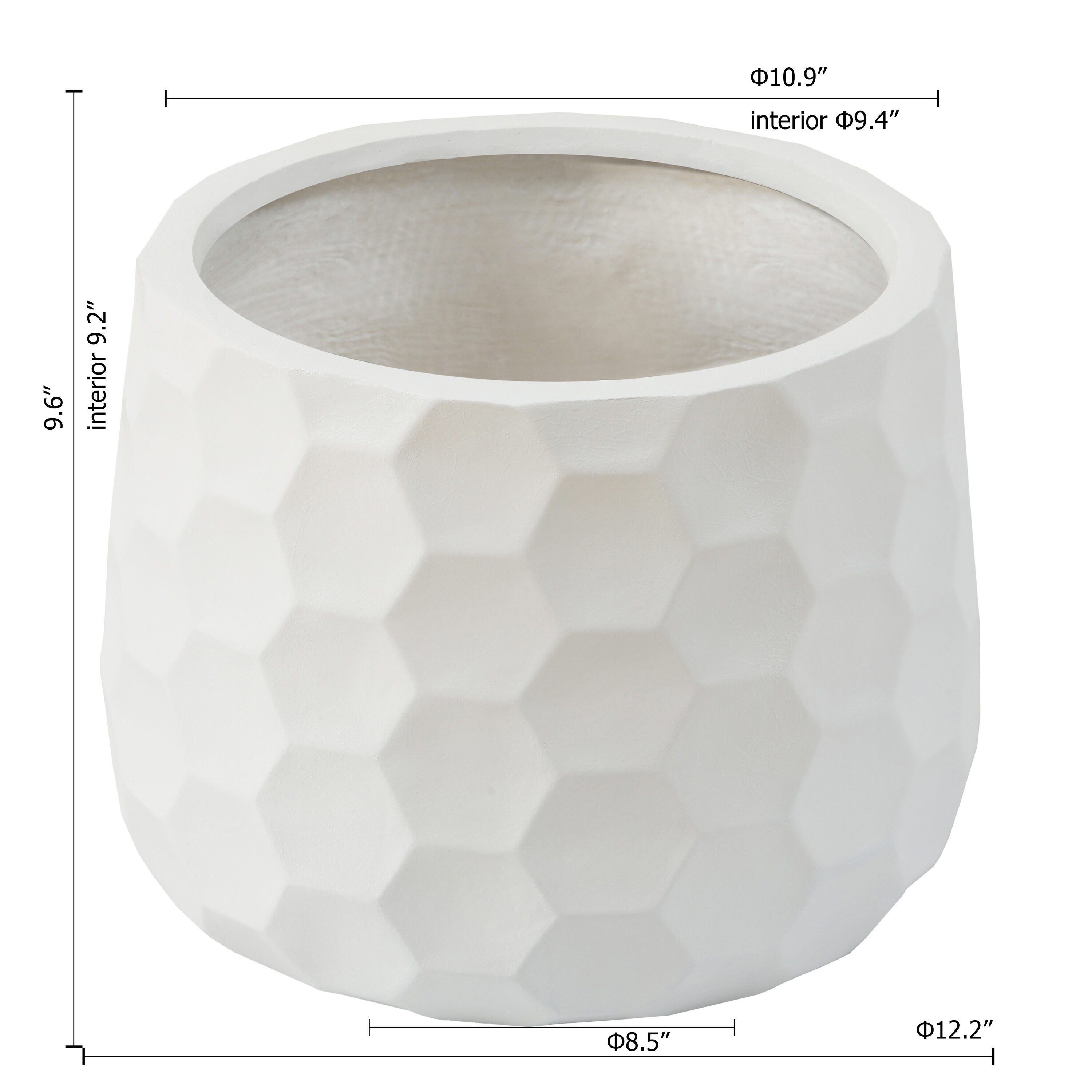 LuxenHome WHPL871 Planter-Window-Box - View #9