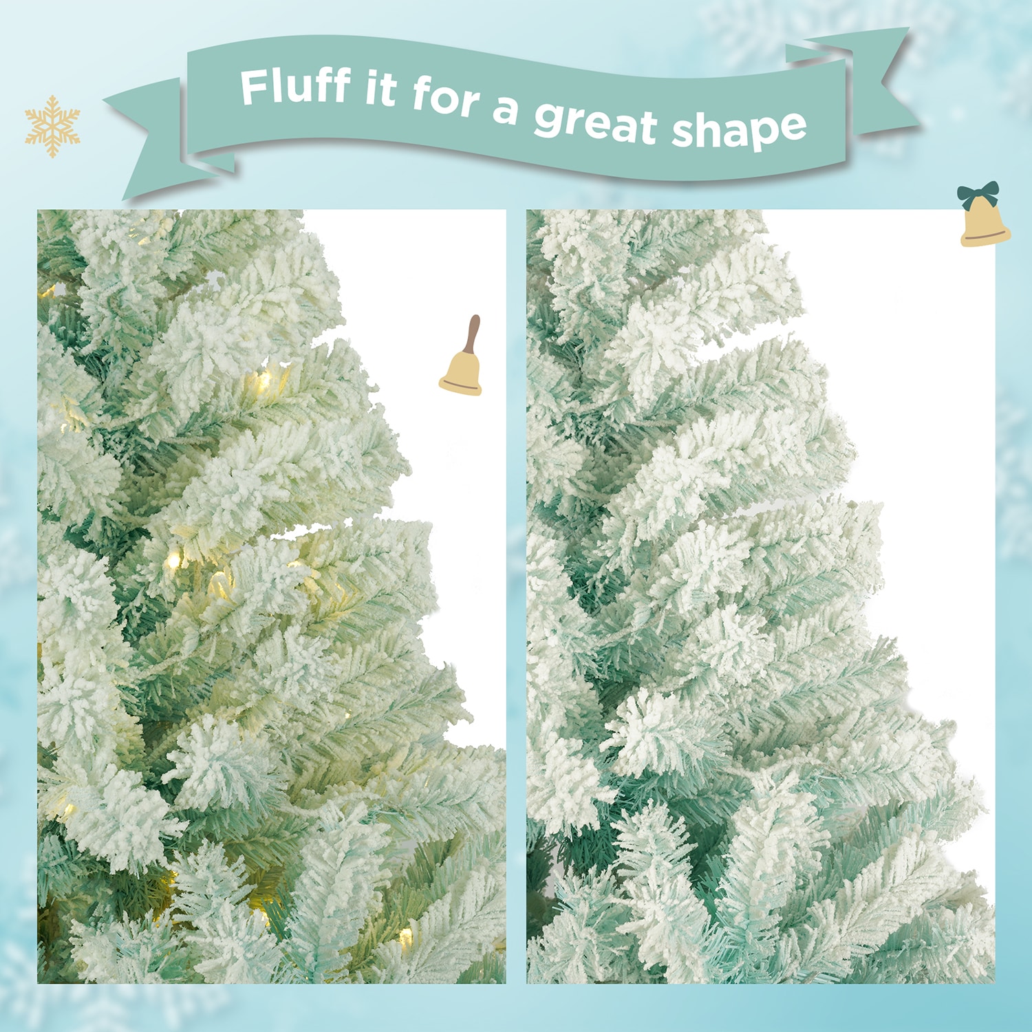 Bybafun YA7200007 Artificial-Christmas-Trees - View #4