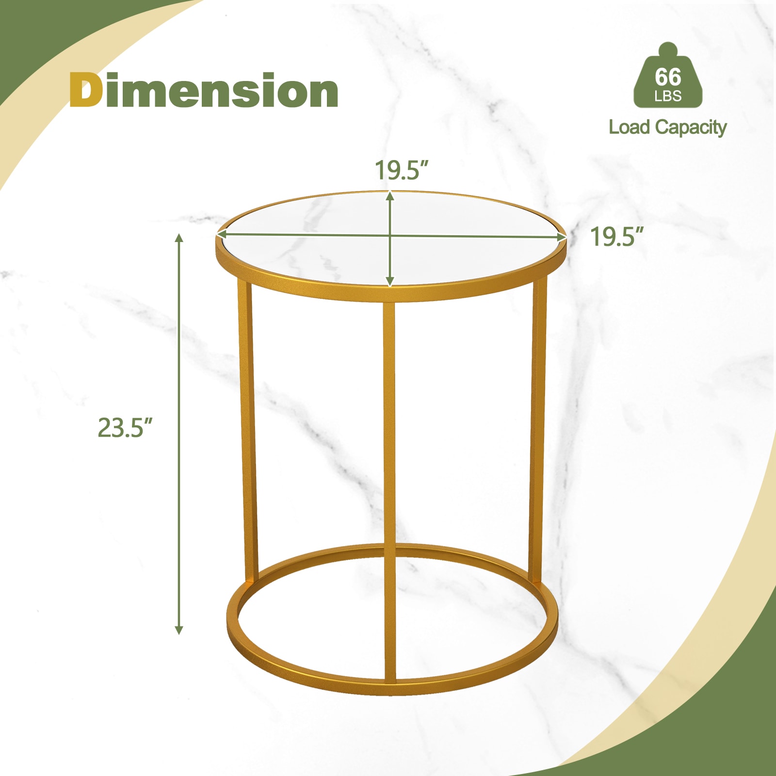 Slickblue D-CO-2-DG31111VJ End-Tables - View #5